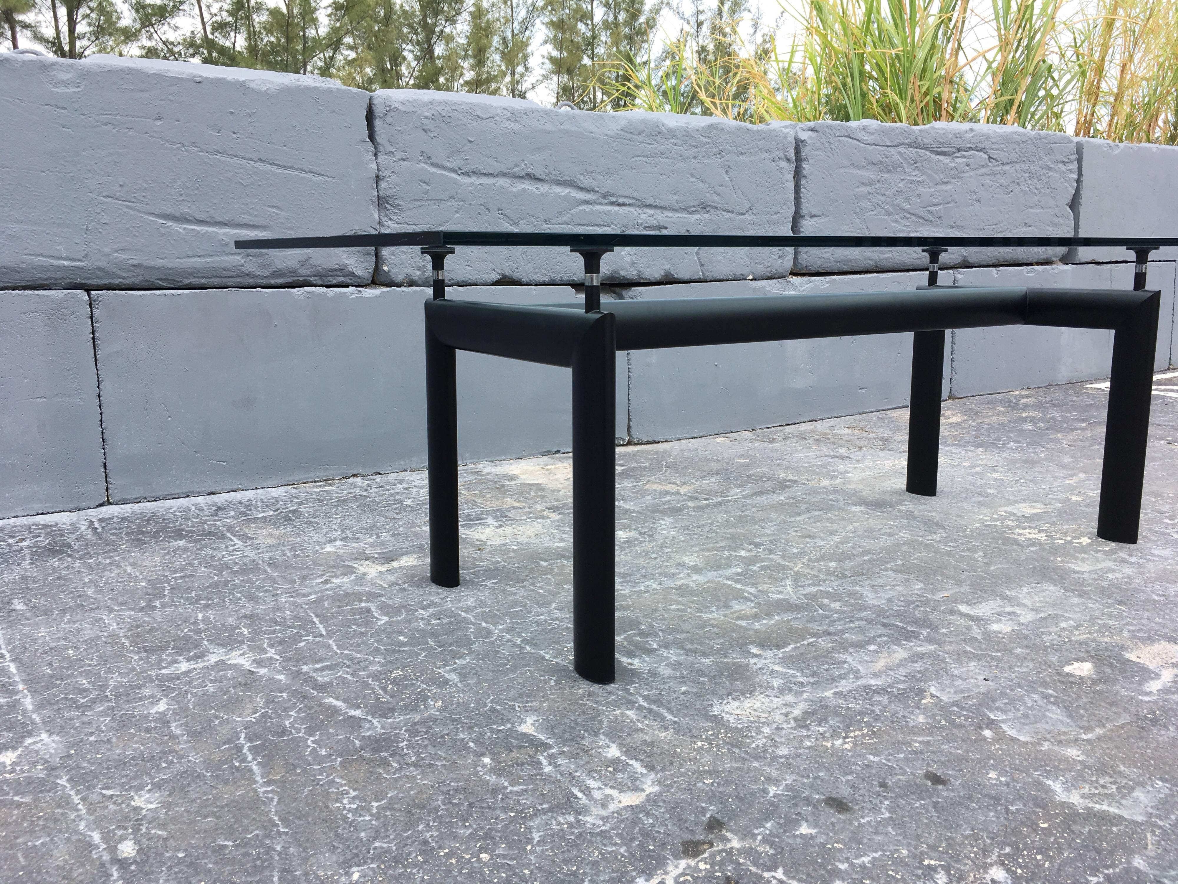 Modern Le Corbusier LC6 Dining Table by Cassina
