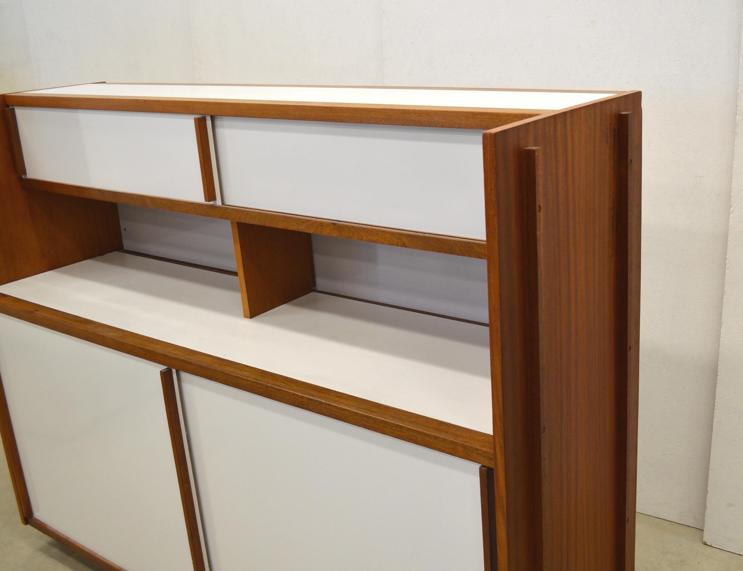 Mid-20th Century Le Corbusier Les Unites d´Habitation Room Divider Cabinet Firminy 1960s For Sale