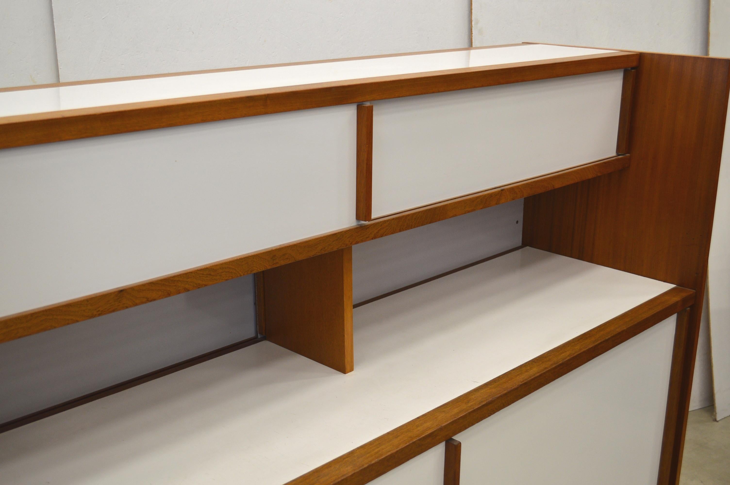 Wood Le Corbusier Les Unites d´Habitation Room Divider Cabinet Firminy 1960s For Sale
