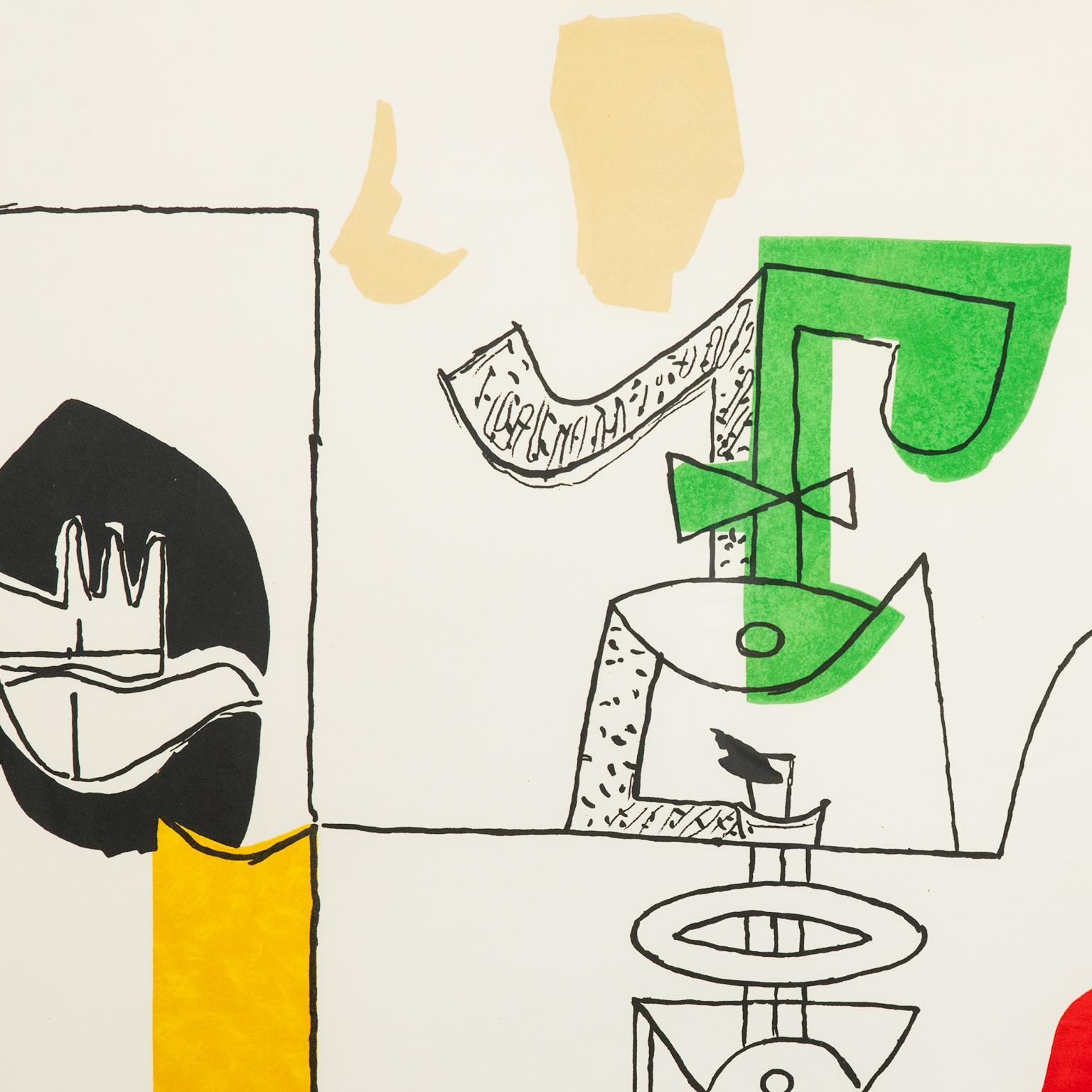 Svizzero Le Corbusier Litografia Su carta, Totem in vendita
