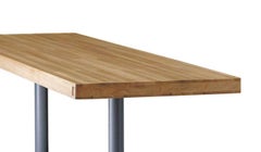 LC11 Table Pieds Corolle Plateau Bois by Le Corbusier for Cassina