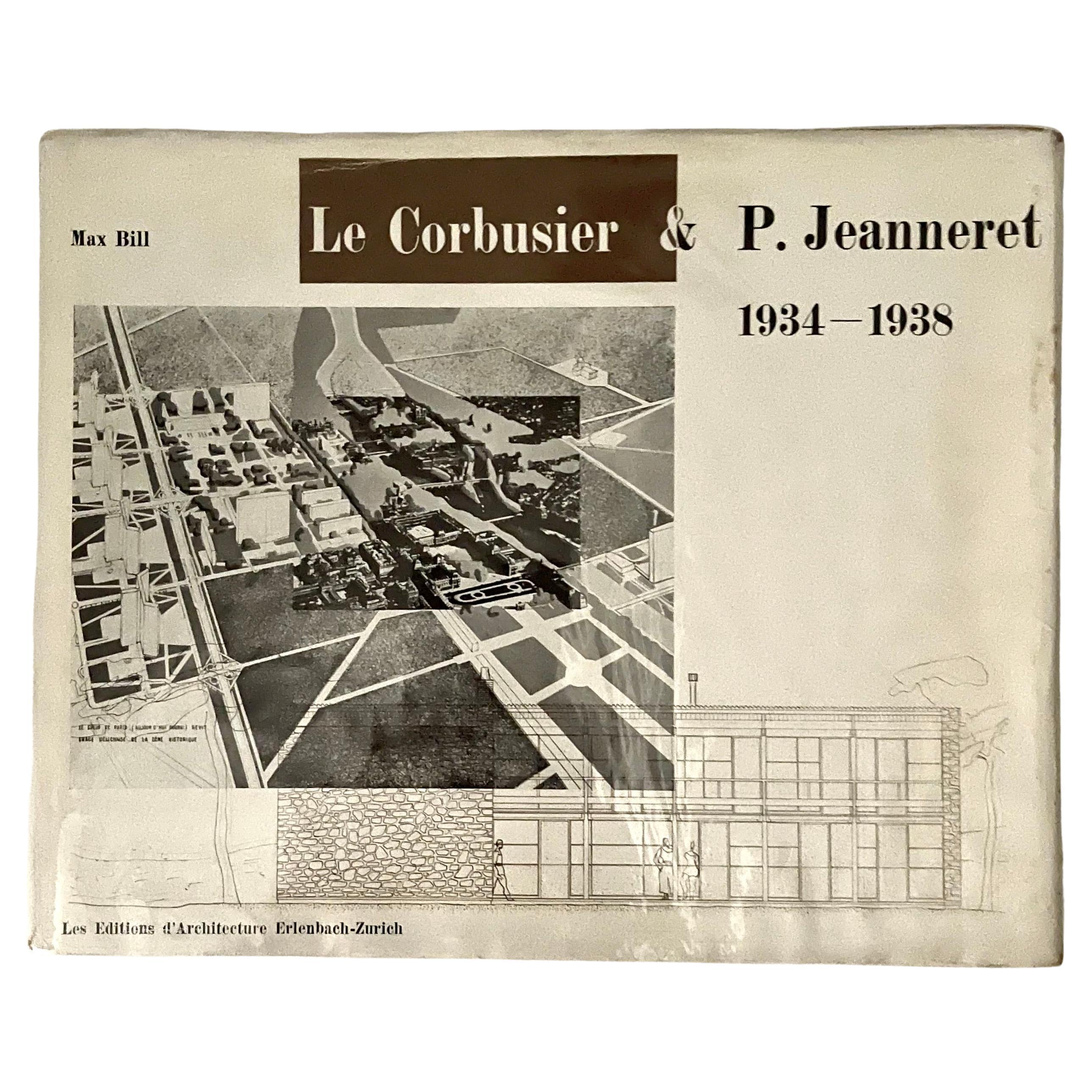 Le Corbusier & P. Jeannette 1934-1938 by Max Bill 3rd Edition 1947 For Sale