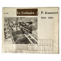 Vintage Le Corbusier & P. Jeannette 1934-1938 by Max Bill 3rd Edition 1947