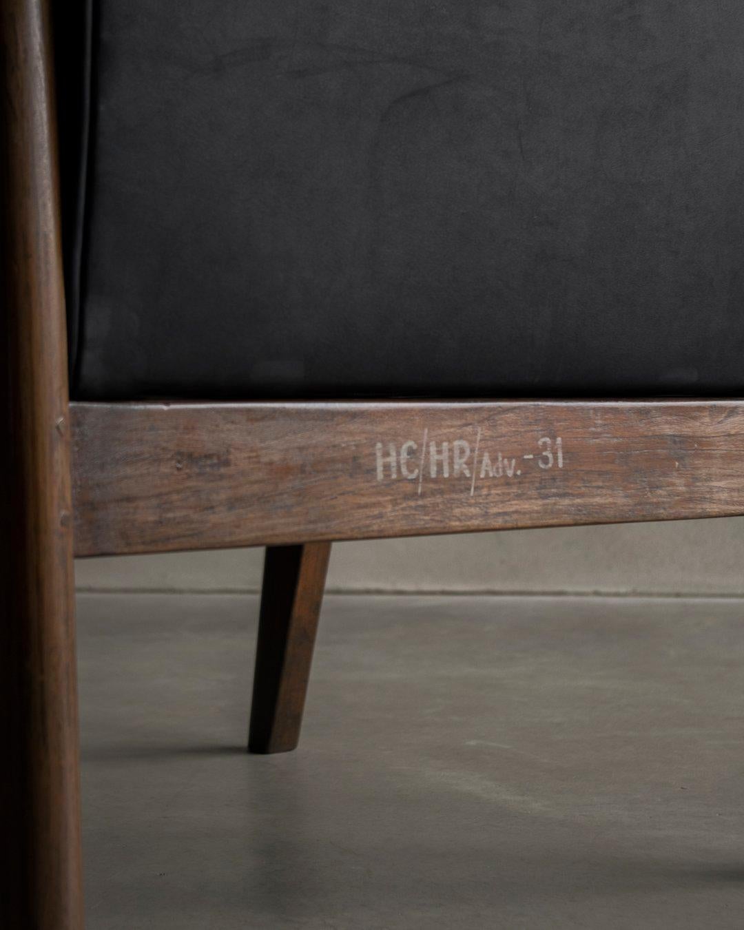 Le Corbusier & Pierre Jeanneret, Authentische LC/PJ-SI-41-A Sessel, um 1955 im Angebot 4