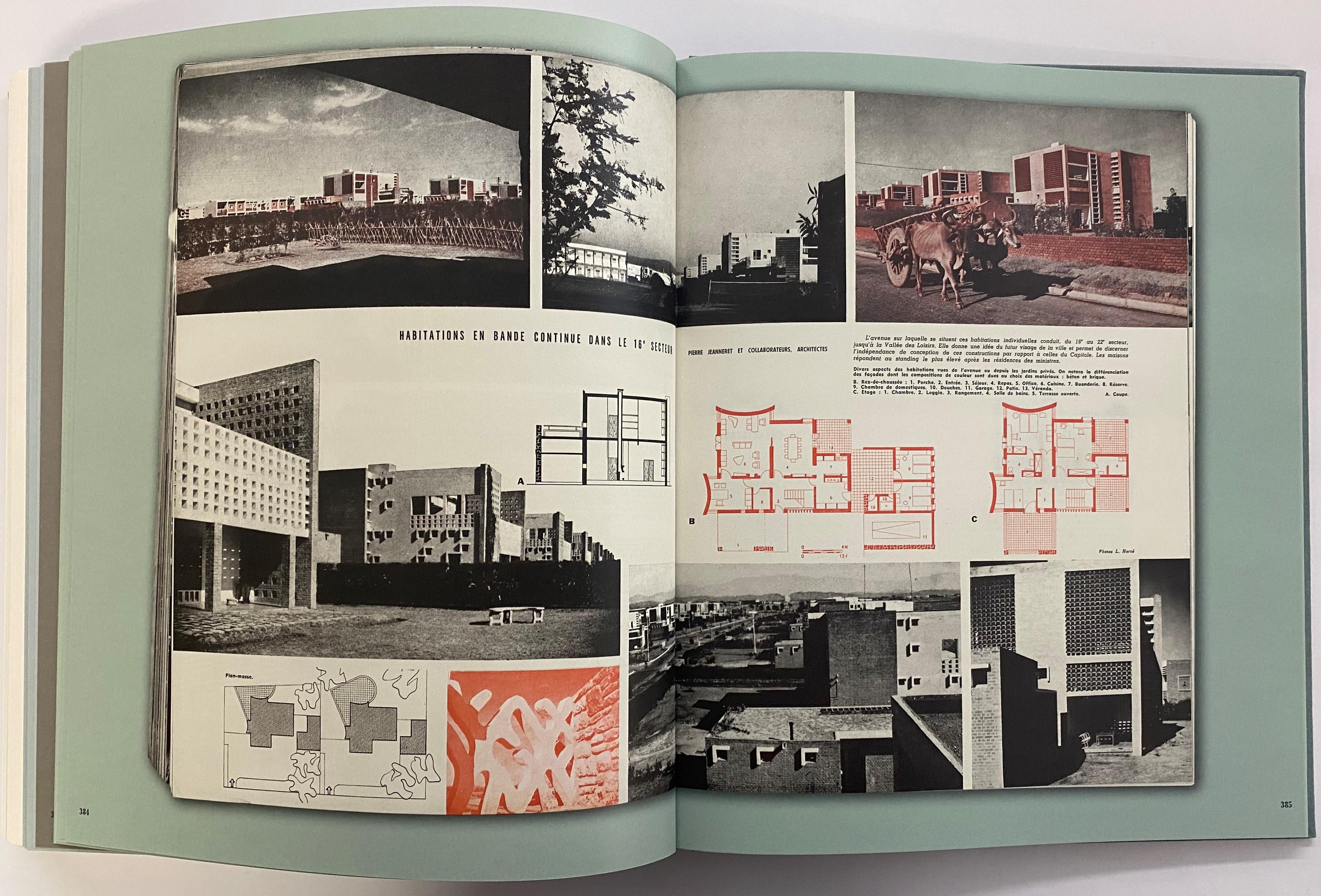 Le Corbusier Pierre Jeanneret : Chandigarth, Inde, 1951-66 (Livre) en vente 5