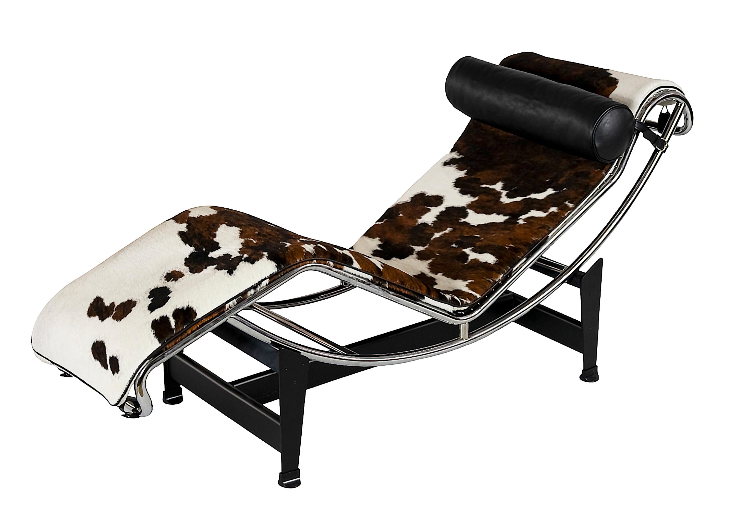 Le Corbusier, Pierre Jeanneret, Charlotte Perriand Chaise Longue for Cassina