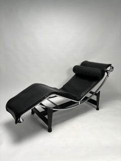 Le Corbusier, Pierre Jeanneret, Charlotte Perriand Chaise Longue LC4 for Cassina