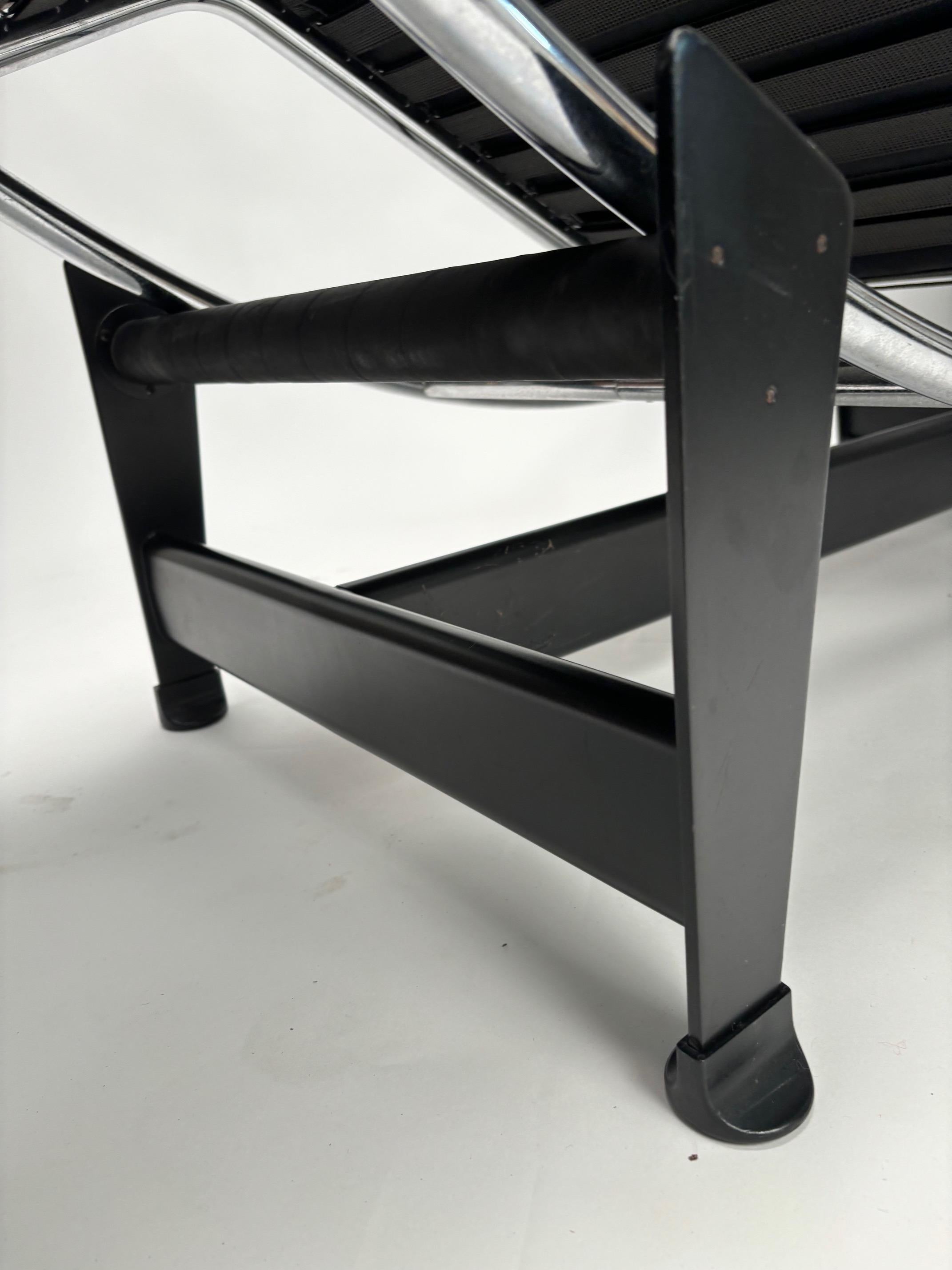 Fine XX secolo Le Corbusier, Pierre Jeanneret, Charlotte Perriand Chaise Longue LC4 per Cassina