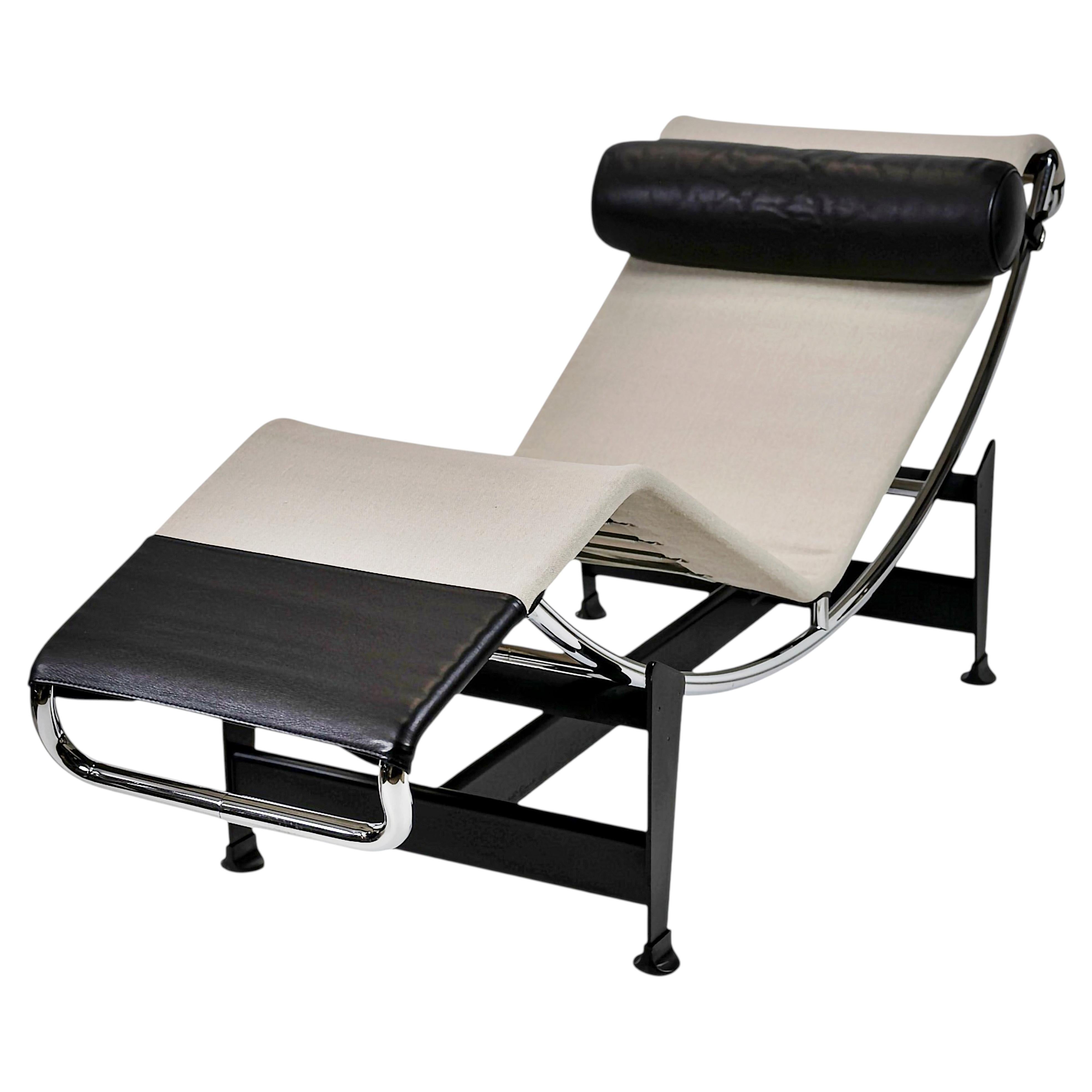 Le Corbusier, Pierre Jeanneret, Charlotte Perriand Chaise Longue LC4 for Cassina
