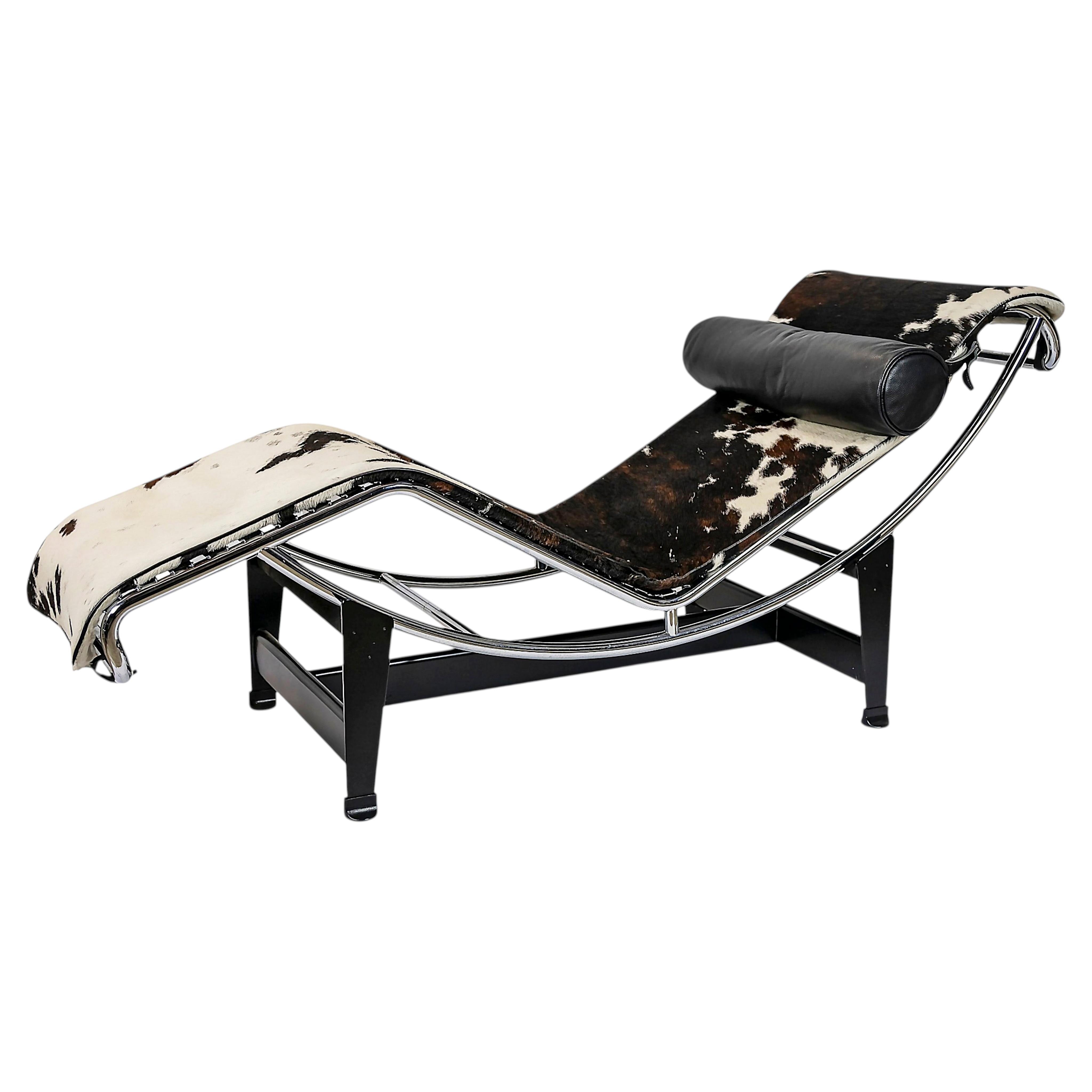 Le Corbusier, Pierre Jeanneret, Charlotte Perriand Chaise Longue LC4 per Cassina