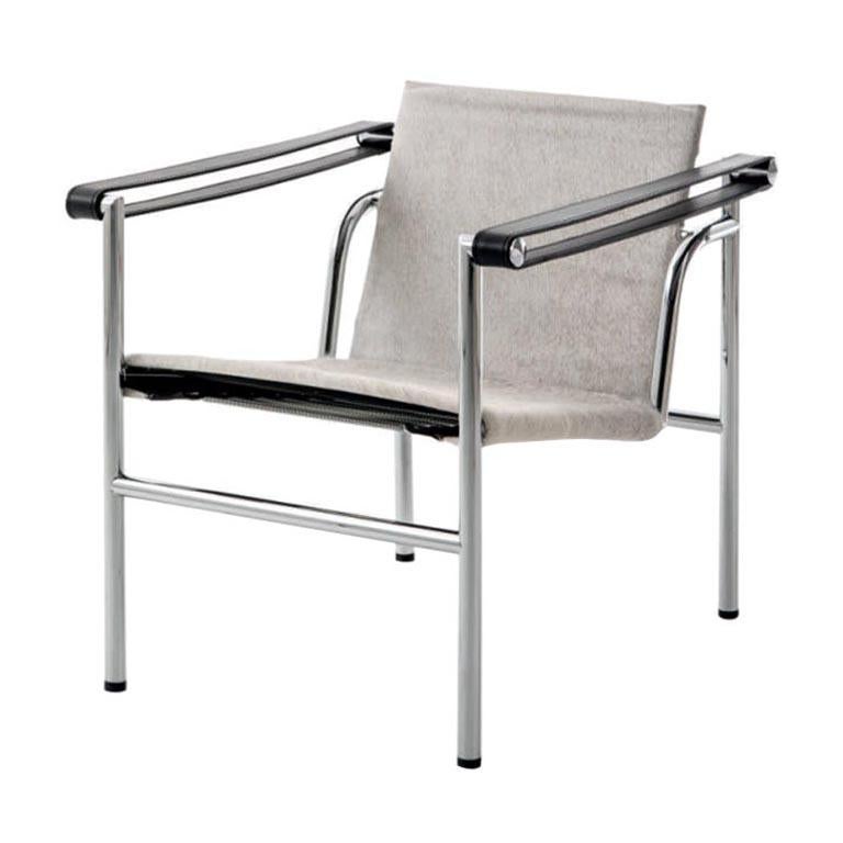 Le Corbusier, Pierre Jeanneret, Charlotte Perriand LC1 Chair by Cassina For Sale