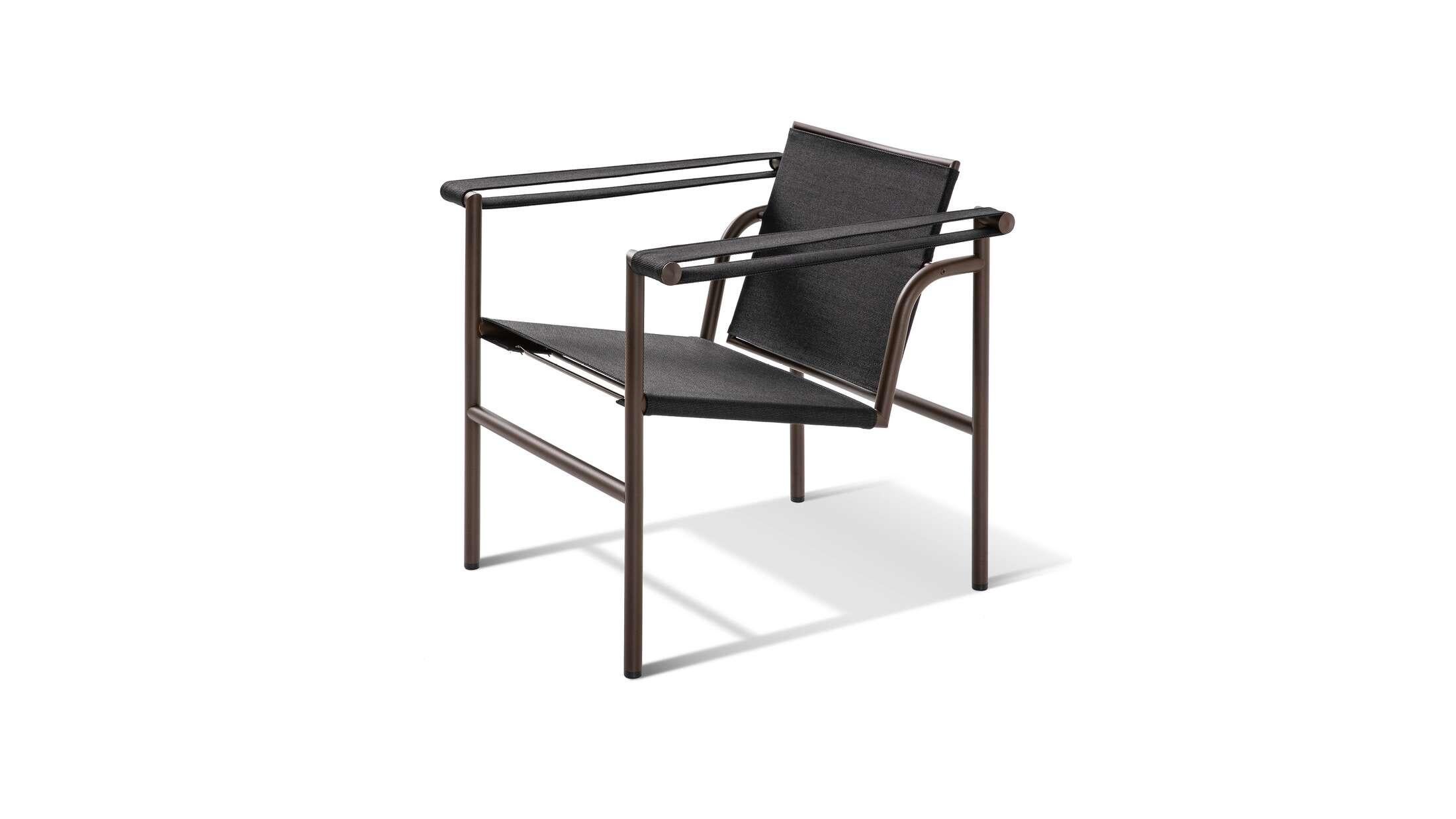 Mid-Century Modern Le Corbusier, Pierre Jeanneret, Charlotte Perriand LC1 Outdoor Chair for Cassina For Sale