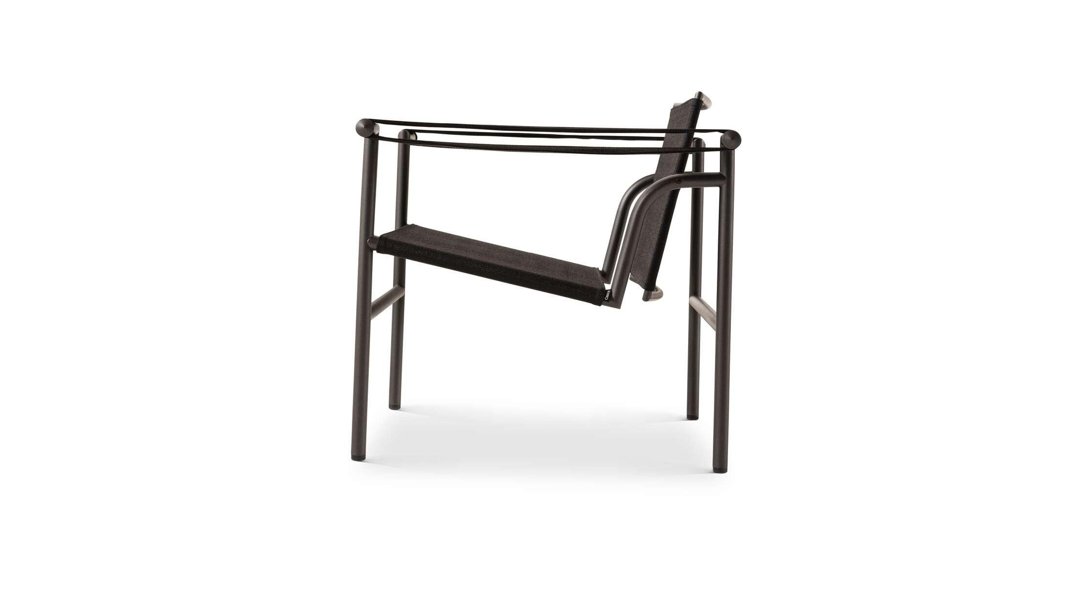 Steel Le Corbusier, Pierre Jeanneret, Charlotte Perriand LC1 Outdoor Chair for Cassina For Sale