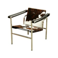 Le Corbusier, Pierre Jeanneret, Charlotte Perriand LC1 Pony Skin Lounge Chair