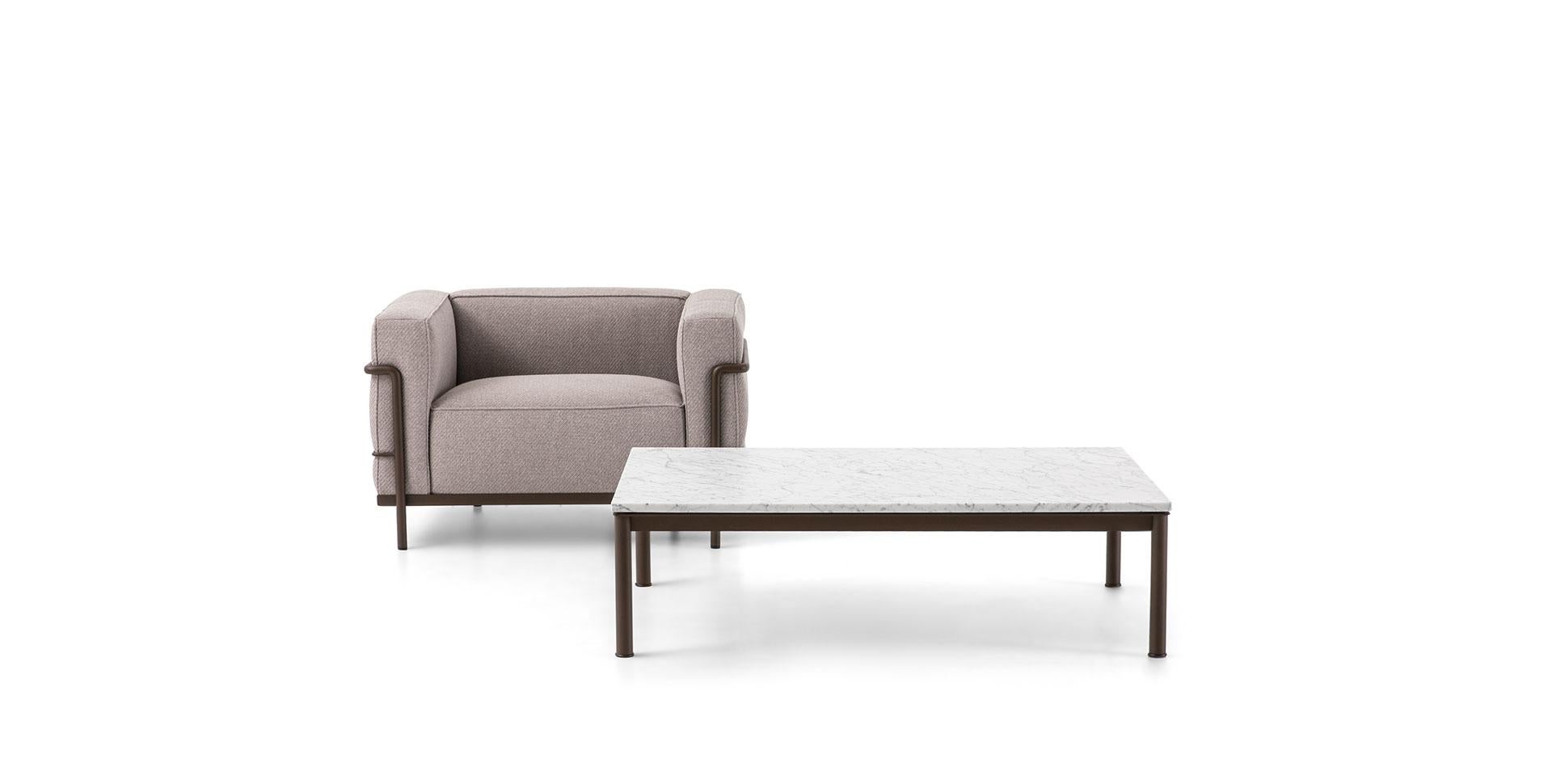 Le Corbusier, Pierre Jeanneret, Charlotte Perriand Lc10 T5 Table by Cassina For Sale 1