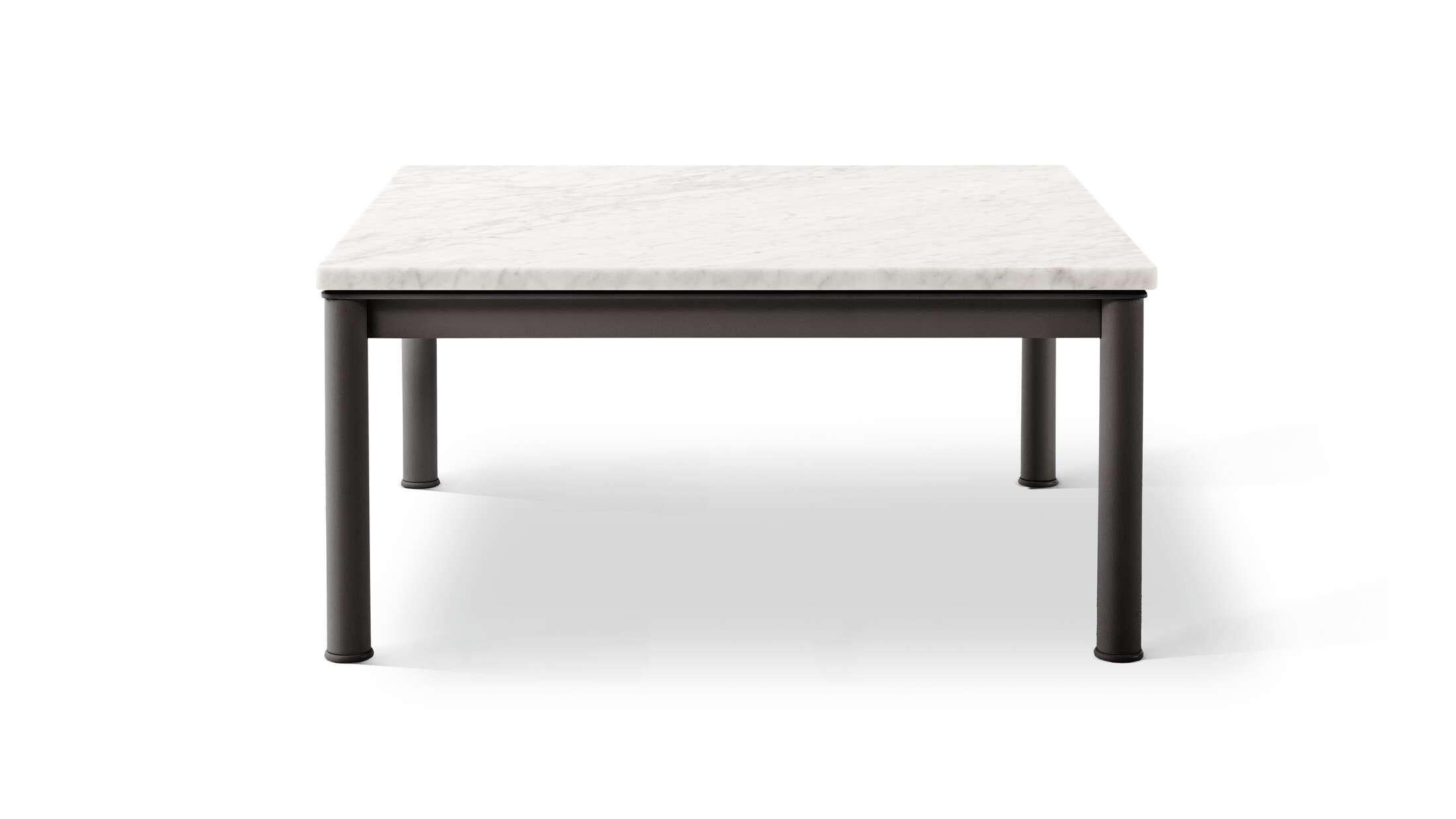 Prices vary dependent on the material and size of the table. The collection includes a dining table as well as low tables, both in a square and rectangular formats. The first picture and pictures 4-6 show an outdoor version of the table. 
 
Designed