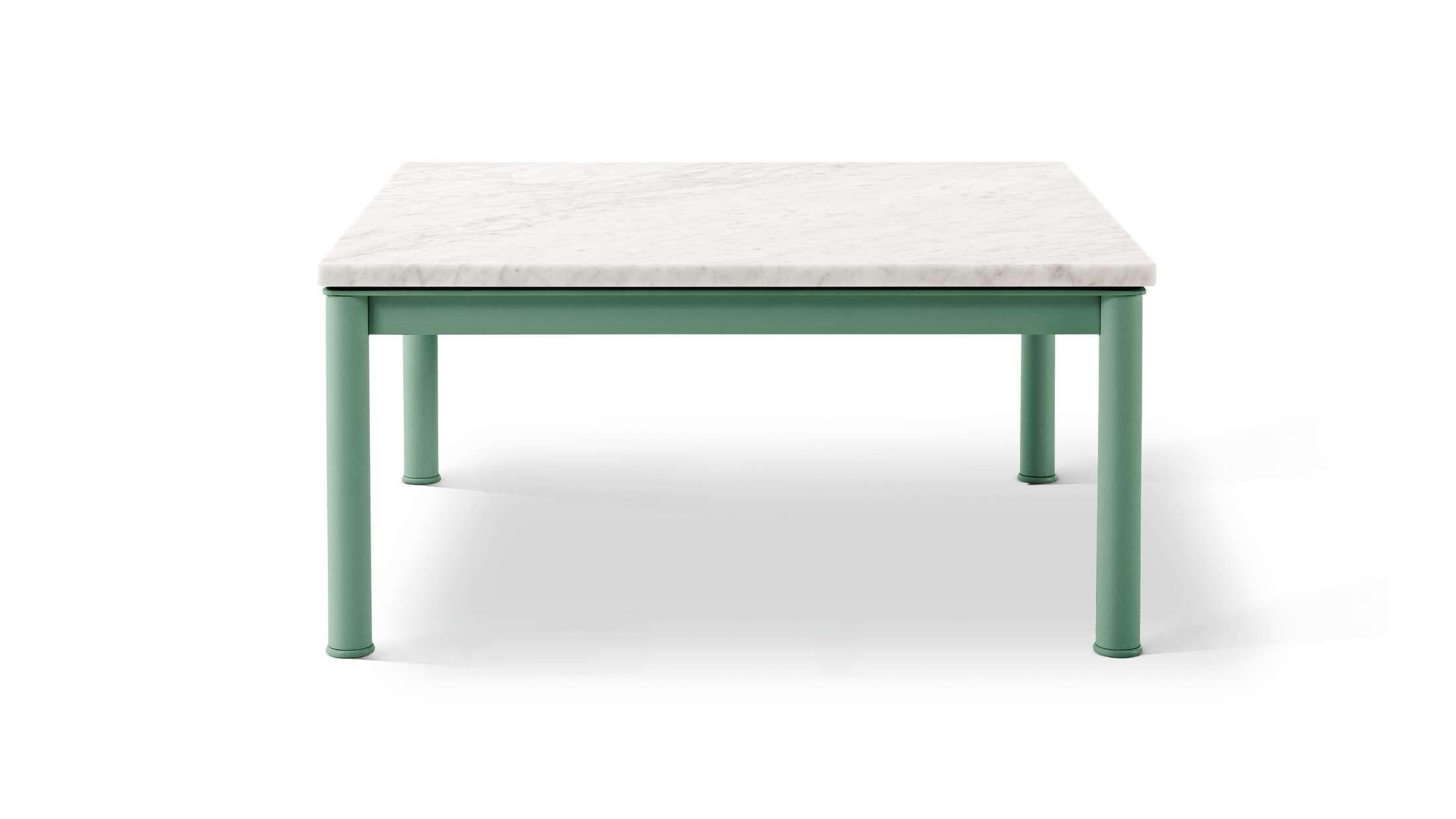 LC10-P Table en Tube Outdoor von Le Corbusier, P. Jeanneret, C. Perriand Cassina (Moderne der Mitte des Jahrhunderts) im Angebot