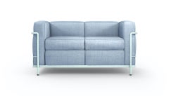 Canapé deux places Le Corbusier, Pierre Jeanneret, Charlotte Perriand LC2 par Cassina