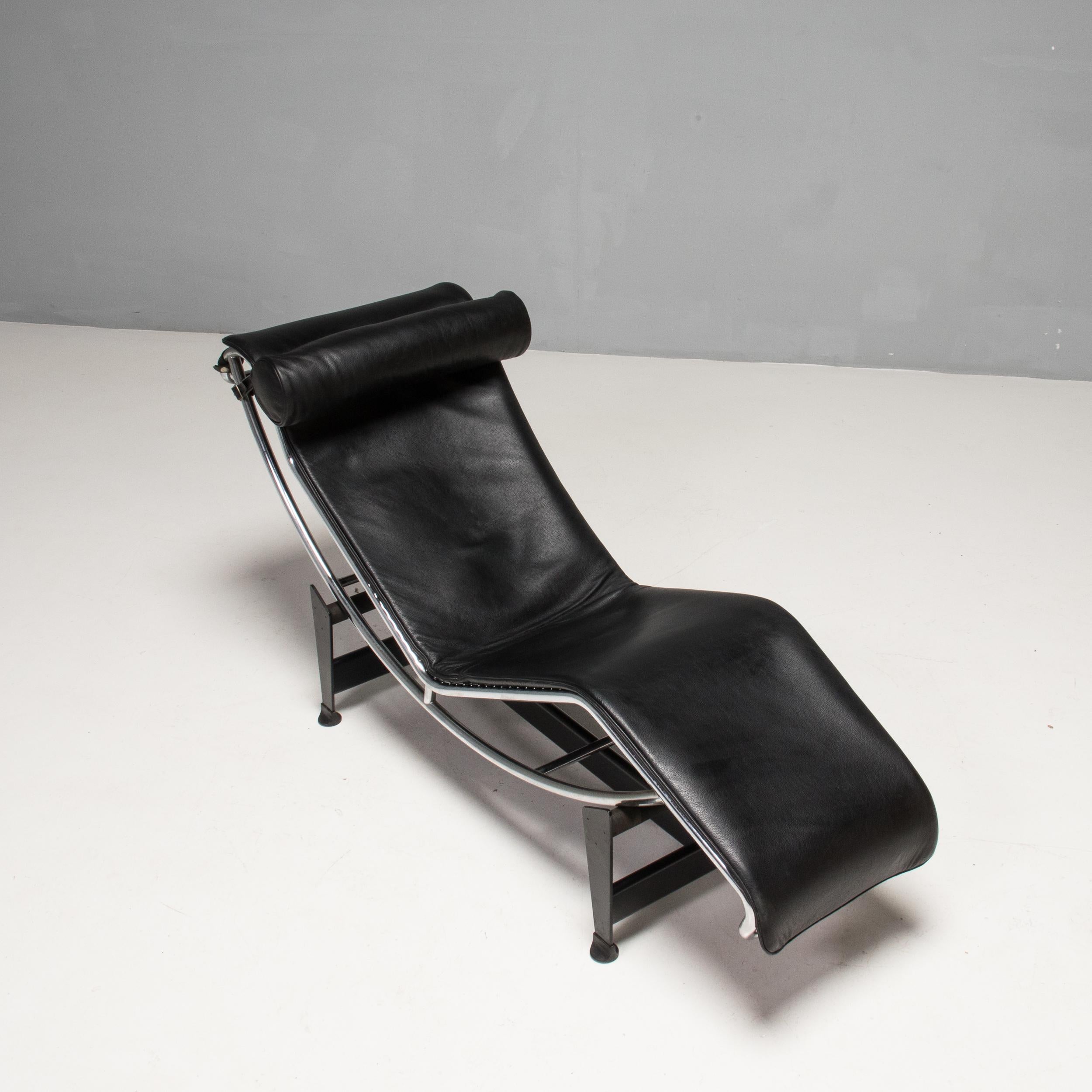 Late 20th Century Le Corbusier, Pierre Jeanneret & Charlotte Perriand LC4 Chaise Lounge by Cassina