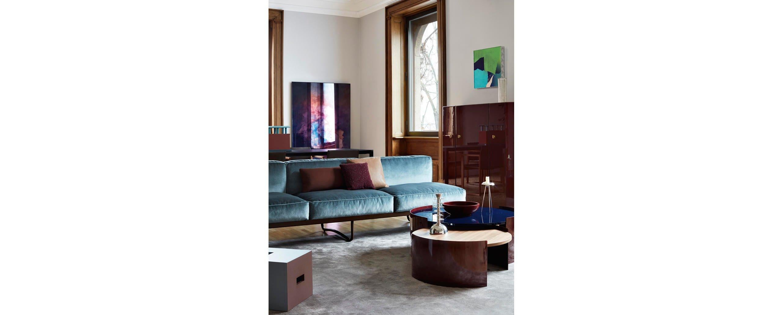 Le Corbusier, Pierre Jeanneret, Charlotte Perriand LC5 Sofa von Cassina (21. Jahrhundert und zeitgenössisch) im Angebot