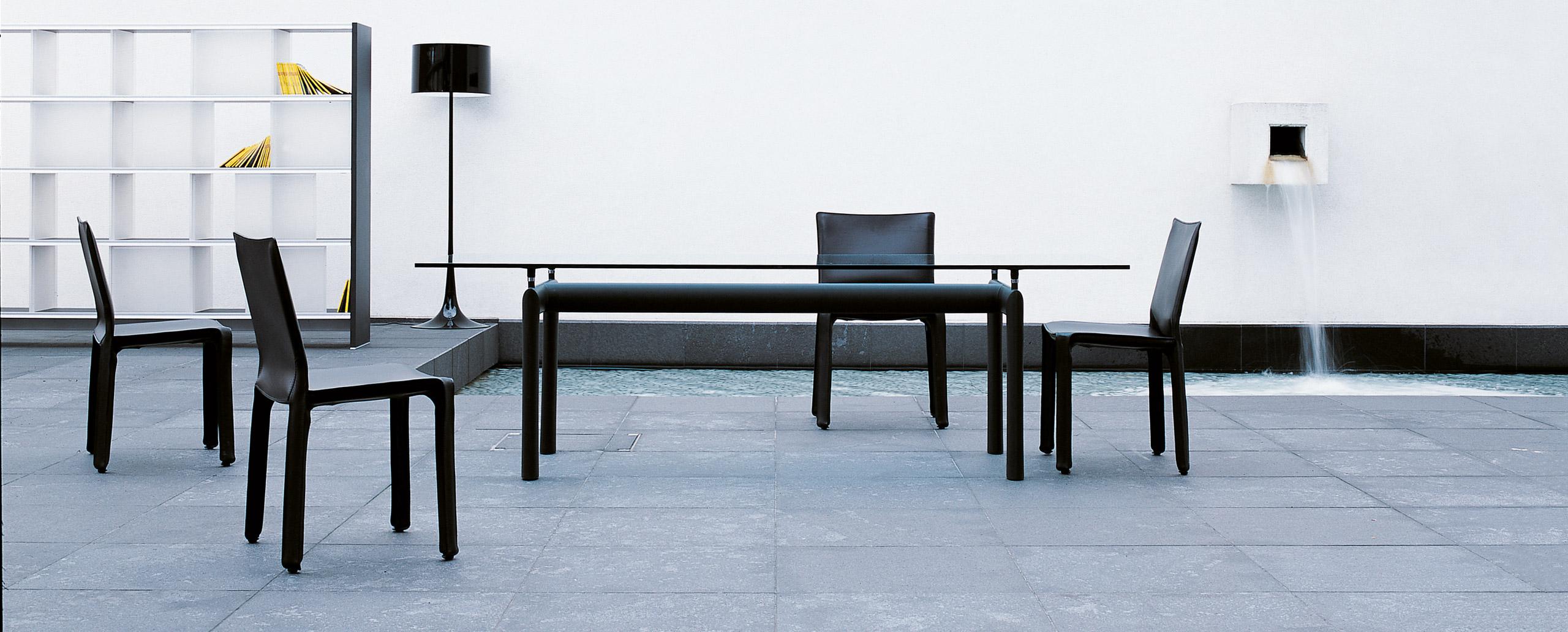 Le Corbusier, Pierre Jeanneret, Charlotte Perriand Lc6 Table by Cassina In New Condition In Barcelona, Barcelona
