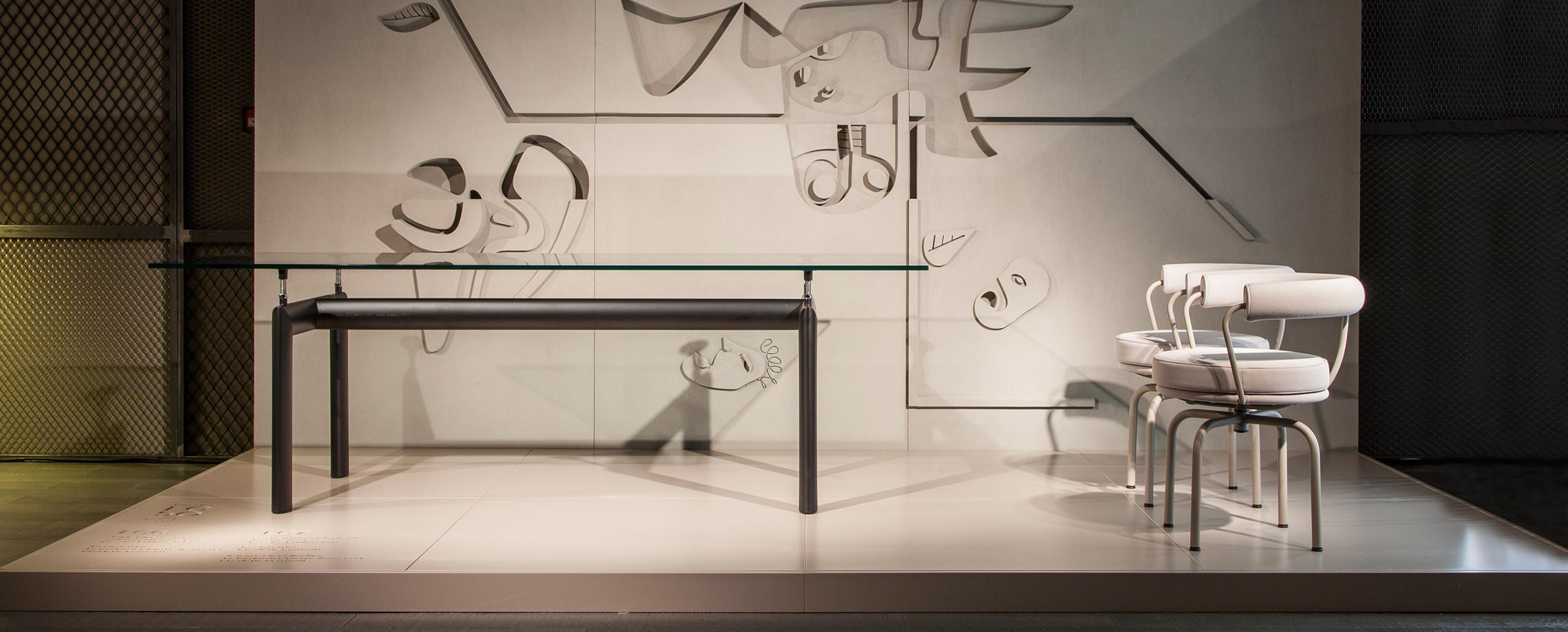 Italian Le Corbusier, Pierre Jeanneret, Charlotte Perriand LC6 Table by Cassina