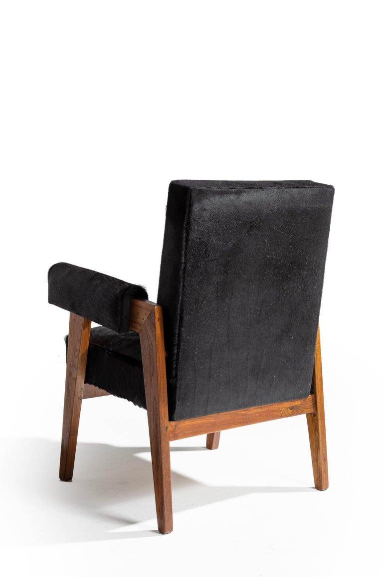 Le Corbusier & Pierre Jeanneret, LC/PJ-SI-41-A, Advocate and Press Chair In Good Condition For Sale In Paris, FR