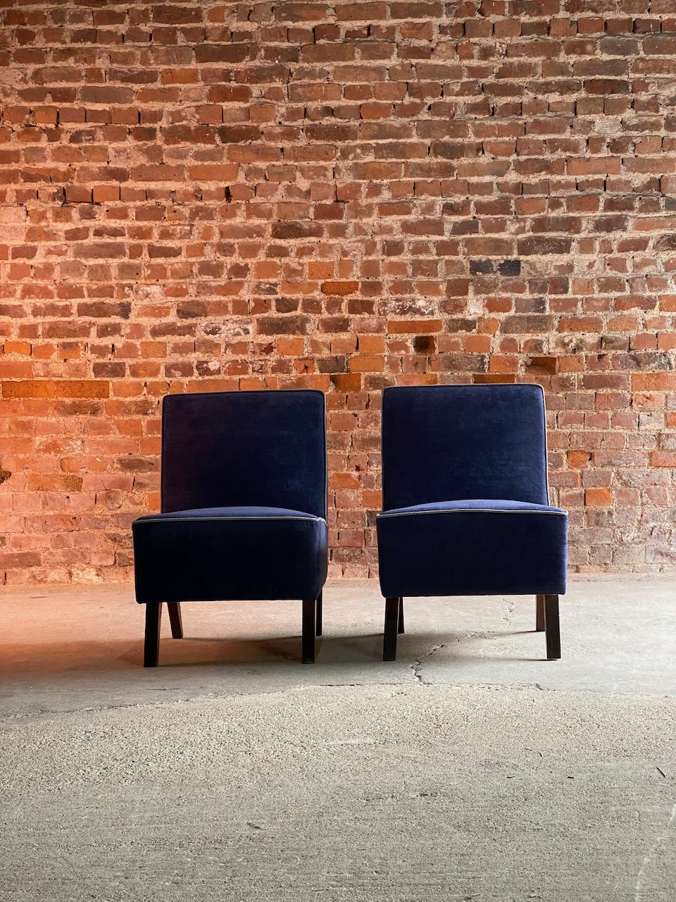 Mid-20th Century Le Corbusier & Pierre Jeanneret LCPJ-010811 ‘Low Lounge’ Chairs Circa 1954-55 For Sale