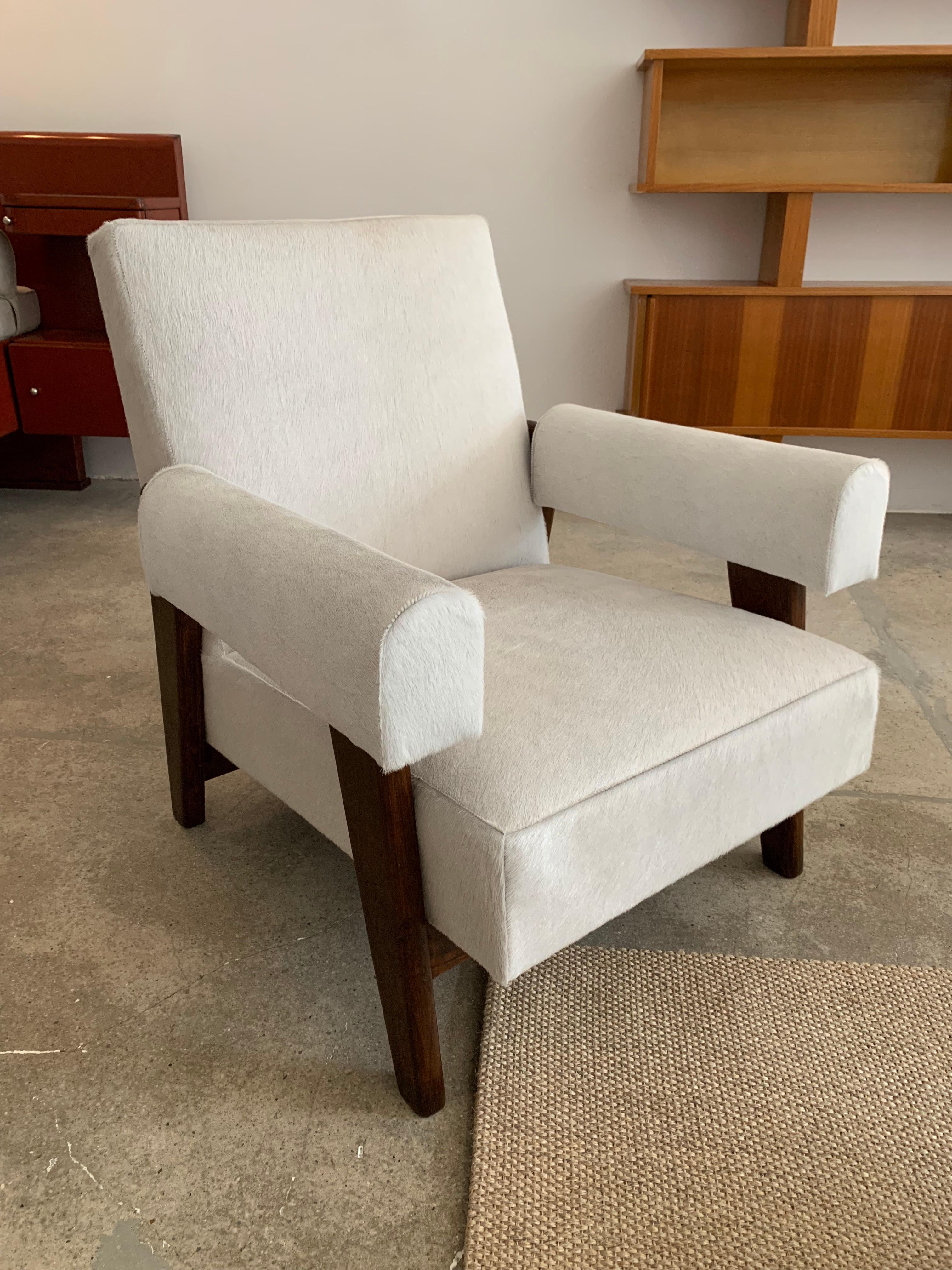 Seltene Loungesessel von Le Corbusier & Pierre Jeanneret aus Chandigarh (Moderne der Mitte des Jahrhunderts)