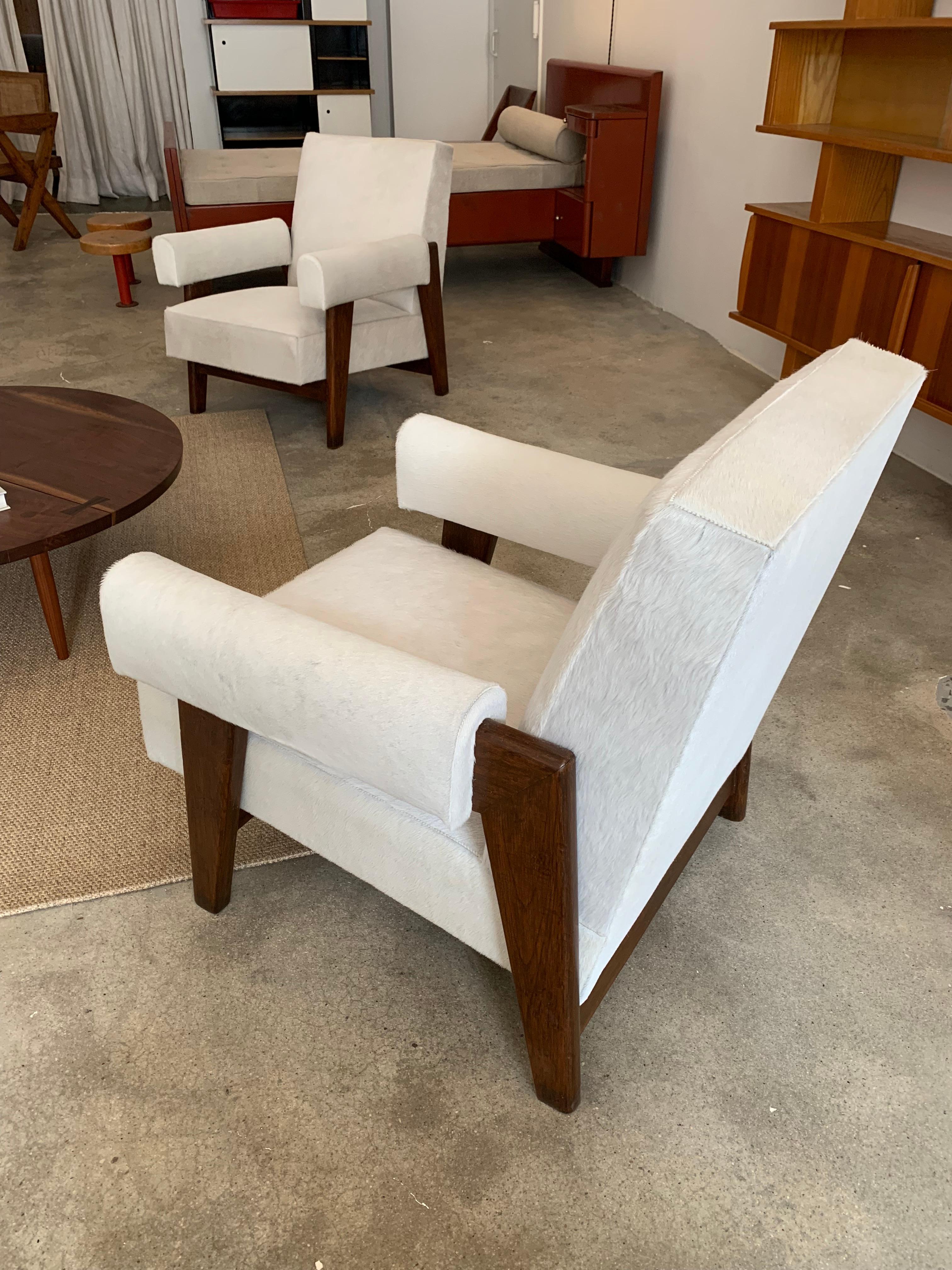 Seltene Loungesessel von Le Corbusier & Pierre Jeanneret aus Chandigarh (Indisch)