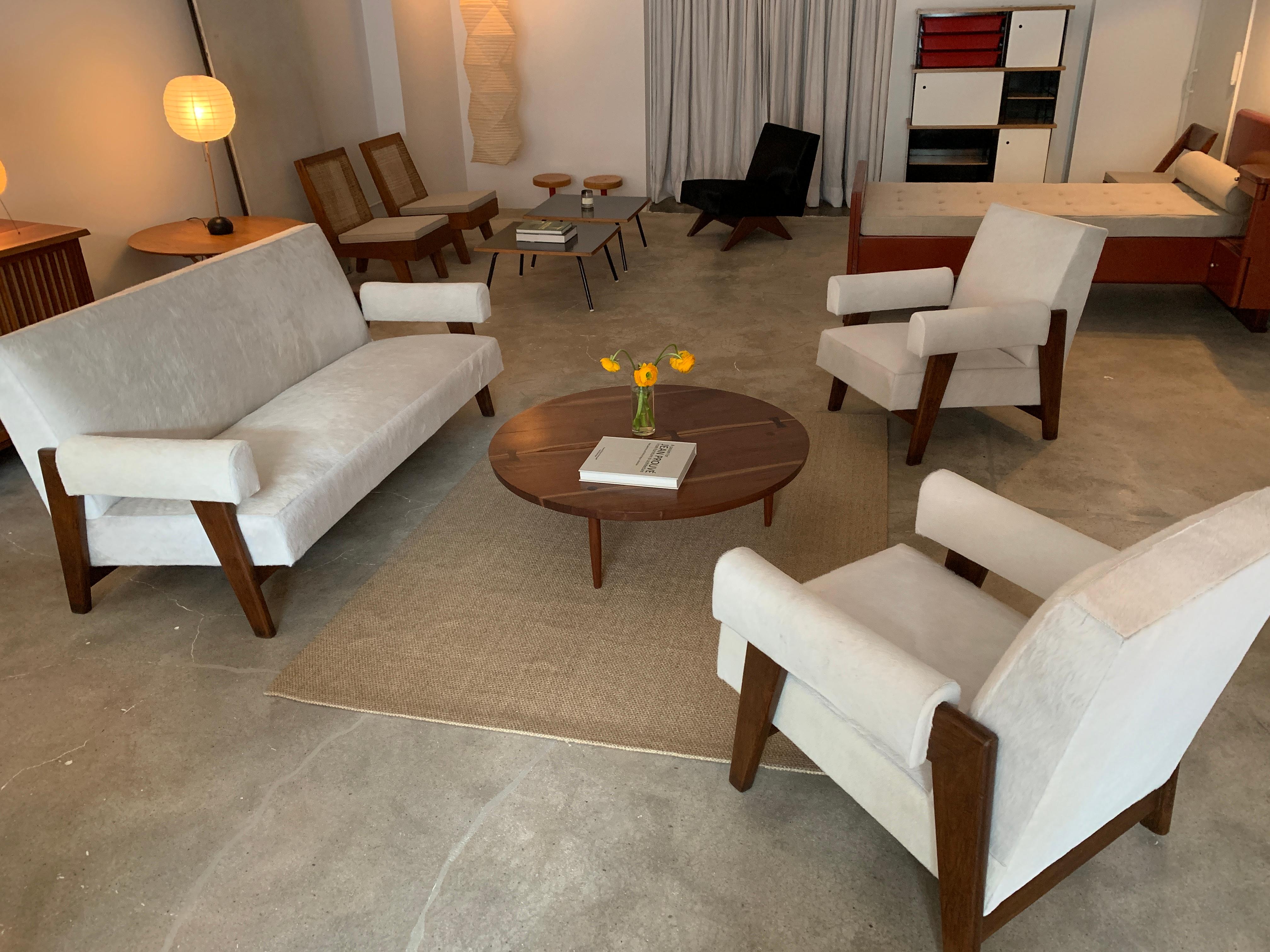 Seltene Loungesessel von Le Corbusier & Pierre Jeanneret aus Chandigarh 1