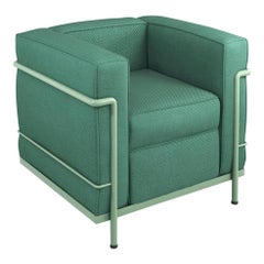 Fauteuil Poltrona LC2 de Charlotte Perriand pour Le Corbusier, P.Jeanneret pour Cassina