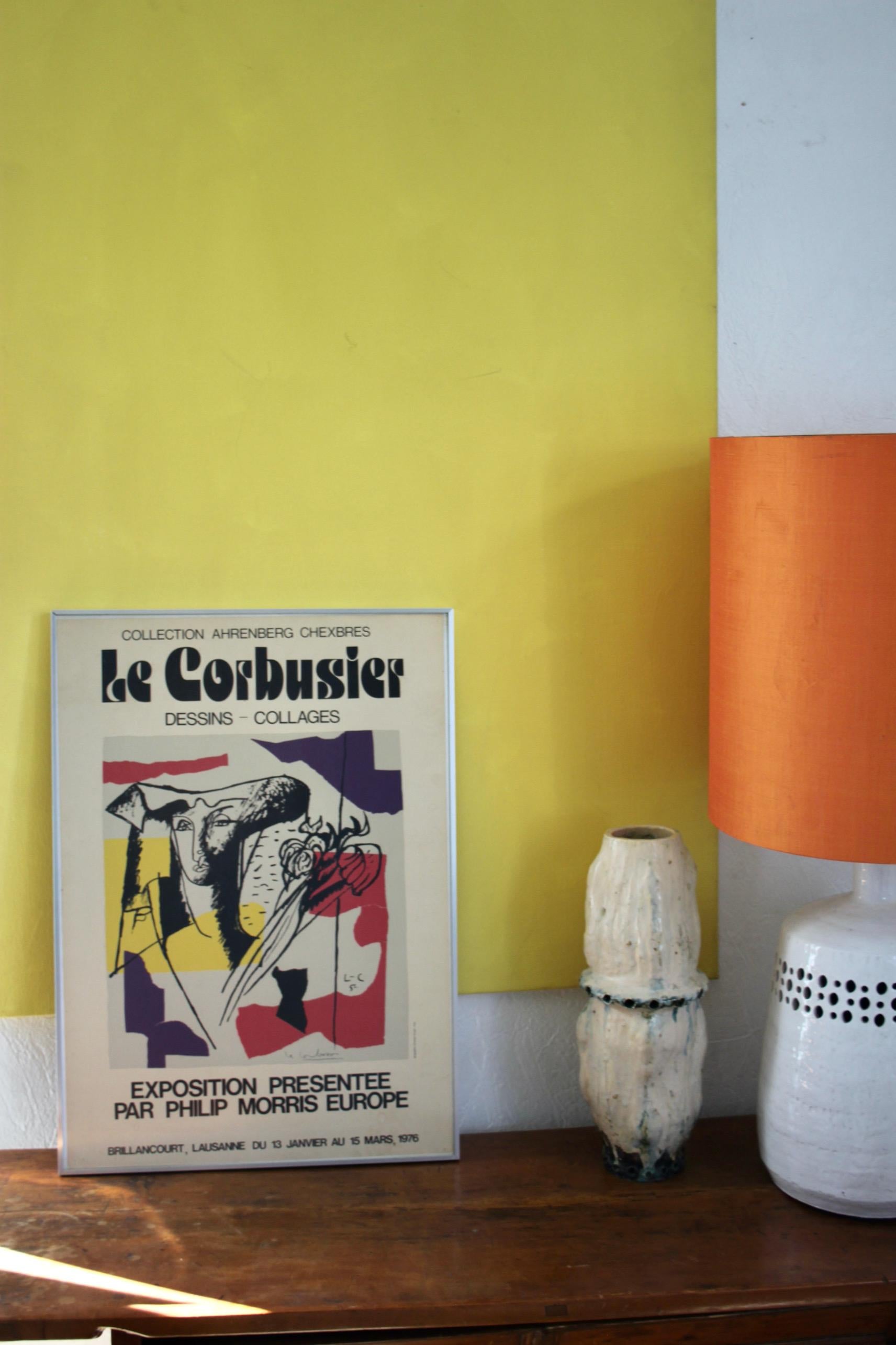 Cartel de Le Corbusier Metal en venta
