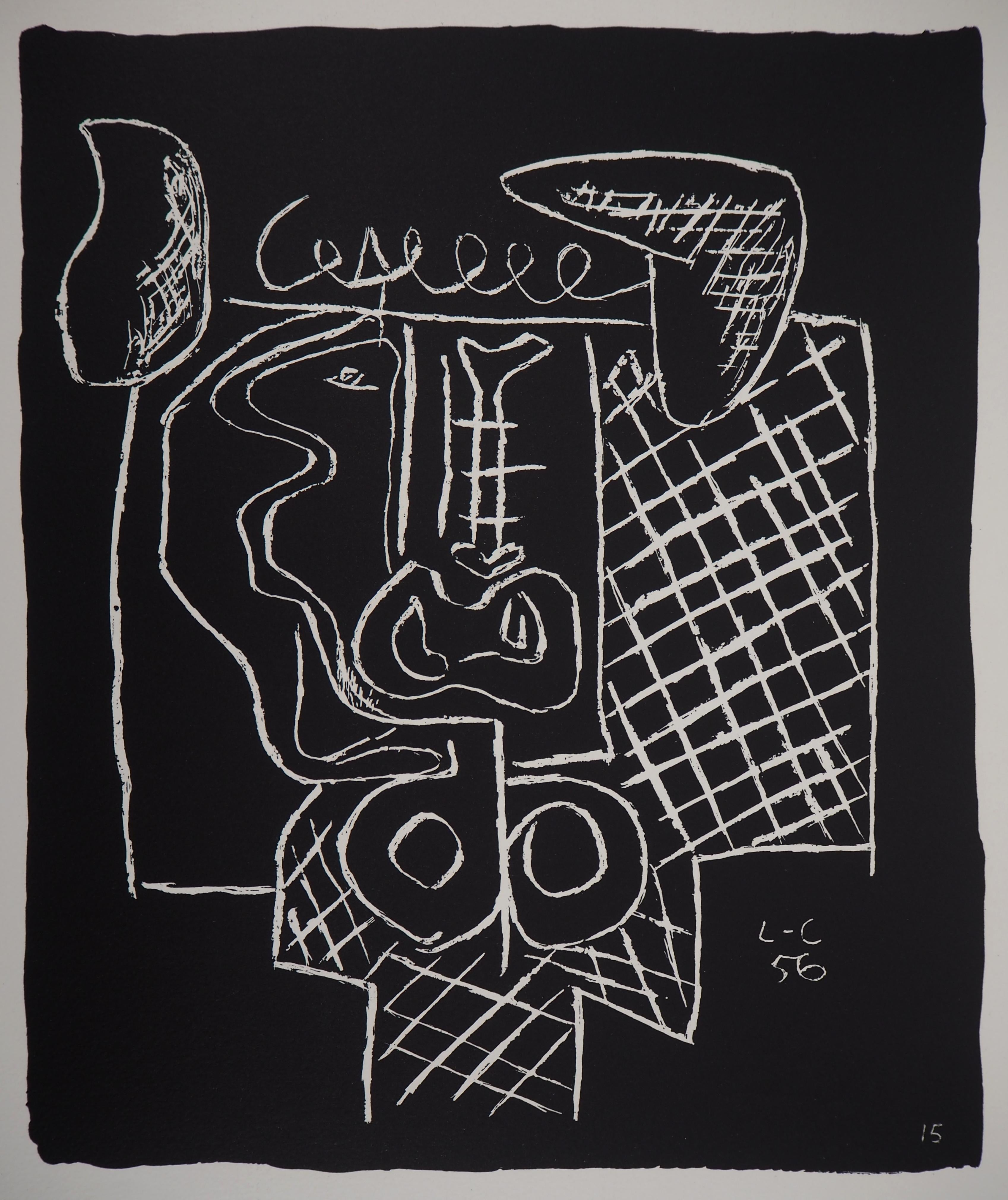Bull - Original lithograph (Atelier Michel Cassé), 1964 - Print by Le Corbusier