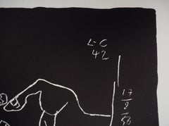 Friendship - Original lithograph (Atelier Michel Cassé), 1964