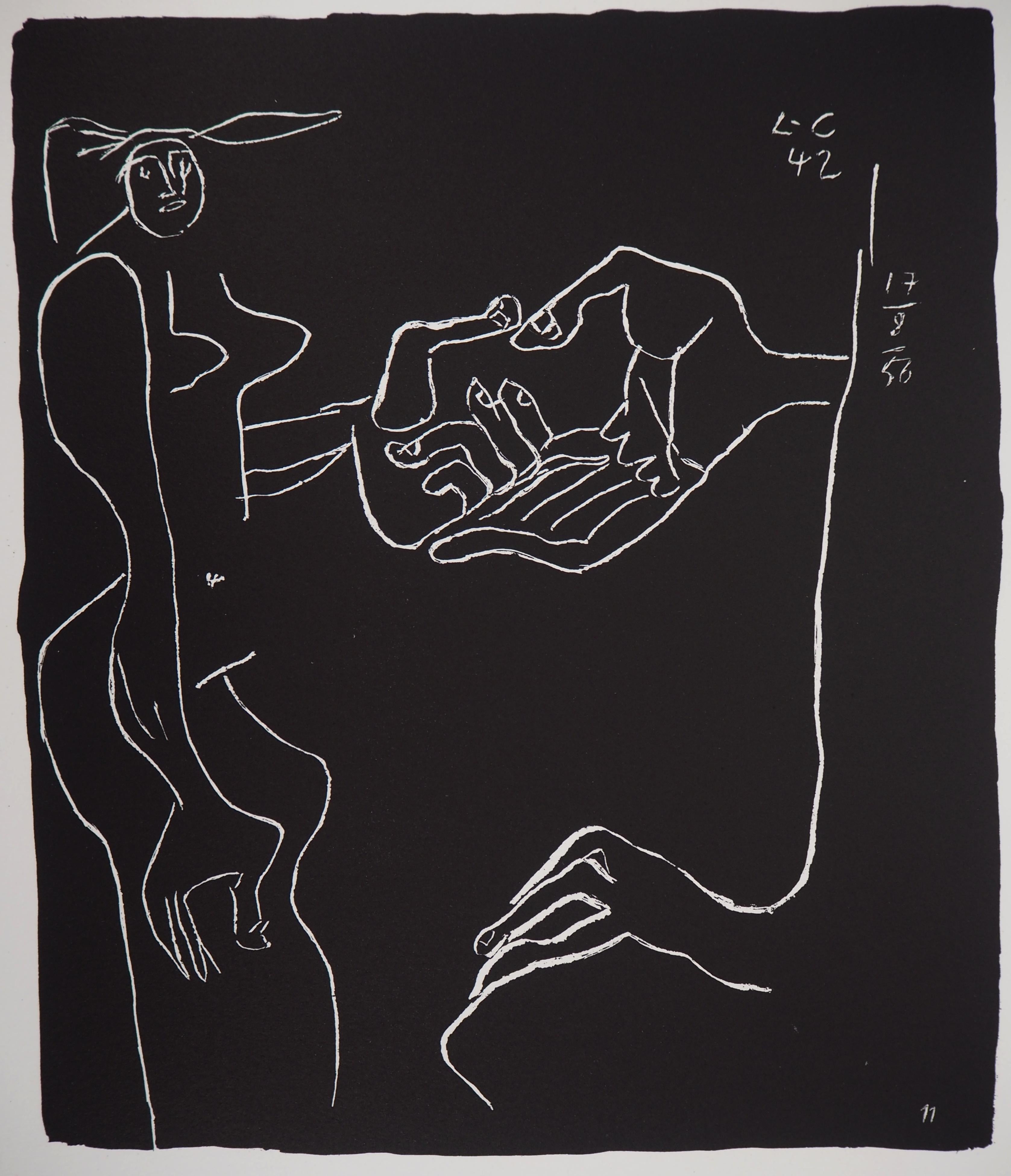 Friendship - Original lithograph (Atelier Michel Cassé), 1964 - Modern Print by Le Corbusier