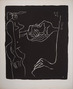 Friendship - Original lithograph (Atelier Michel Cassé), 1964
