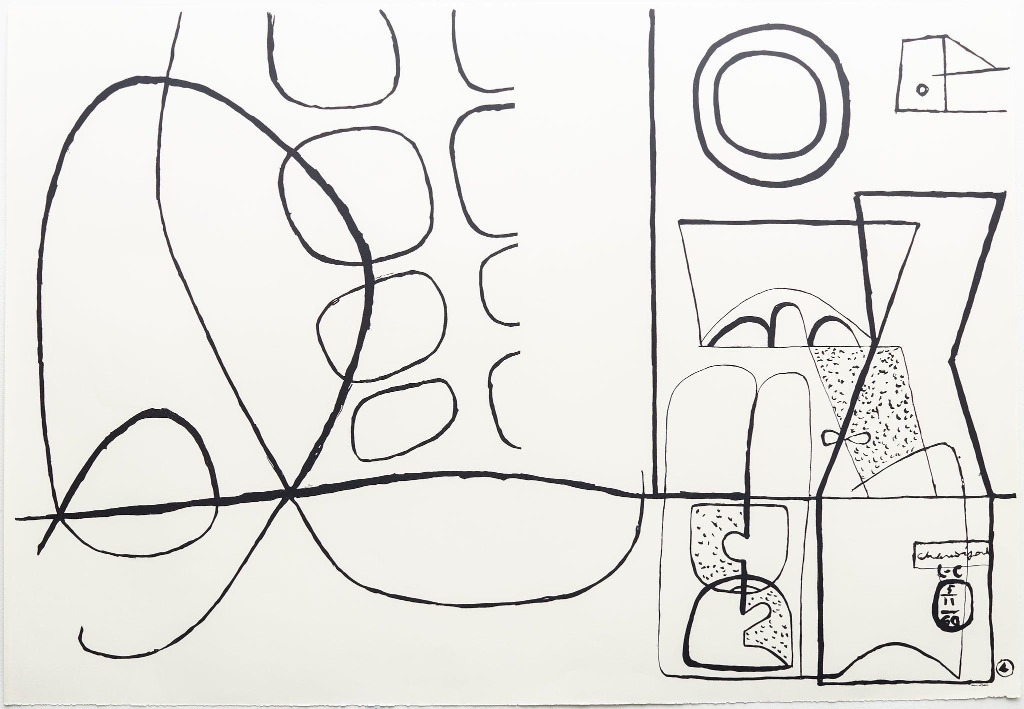 Jeux (B&W) von Le Corbusier, 1962