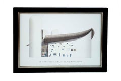 Le Corbusier--Chapelle de Ronchamp-19.5" x 27"-Framed Poster