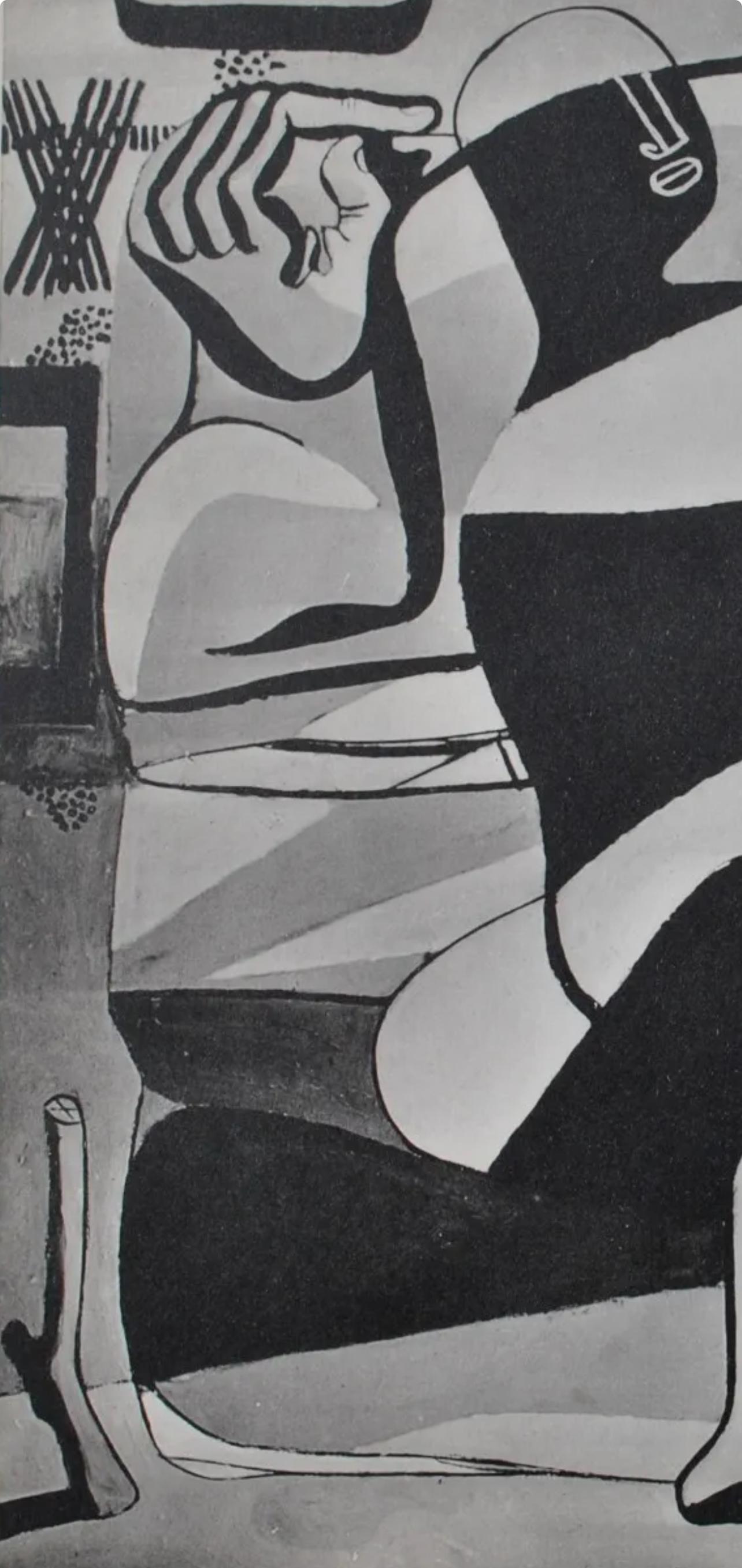 Le Corbusier, Komposition, Le Corbusier Œuvre Plastique (nach) im Angebot 1