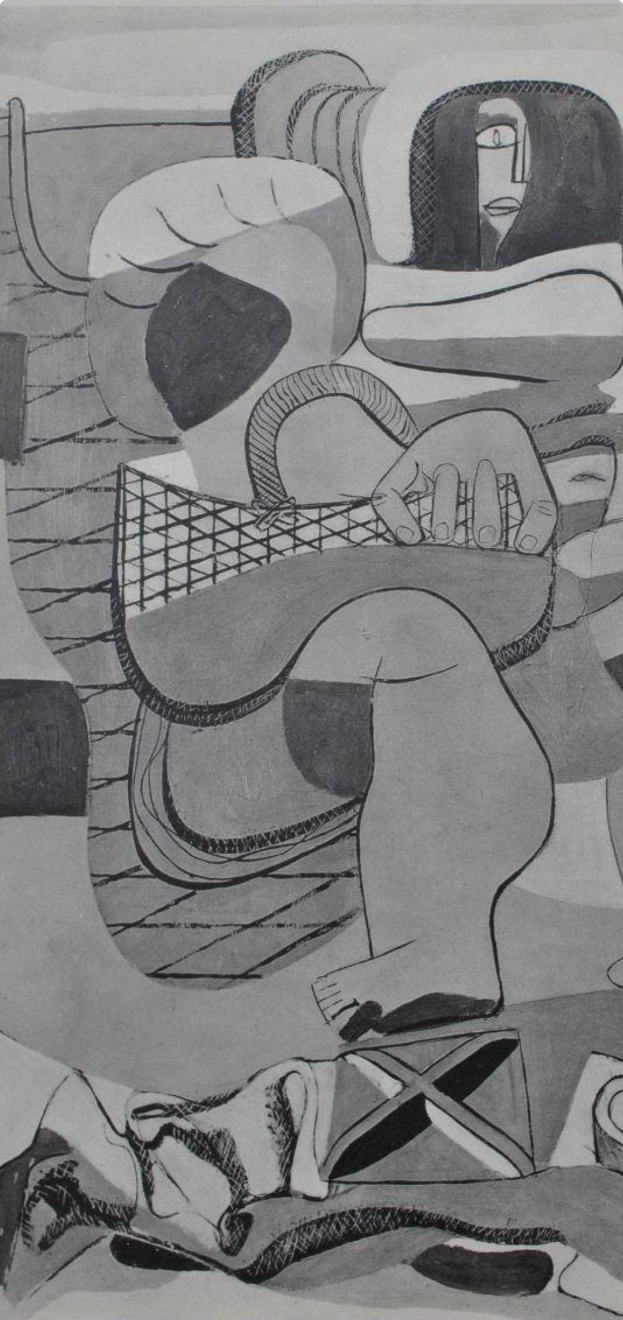 Le Corbusier, Composition, Le Corbusier Œuvre Plastique (after) For Sale 1