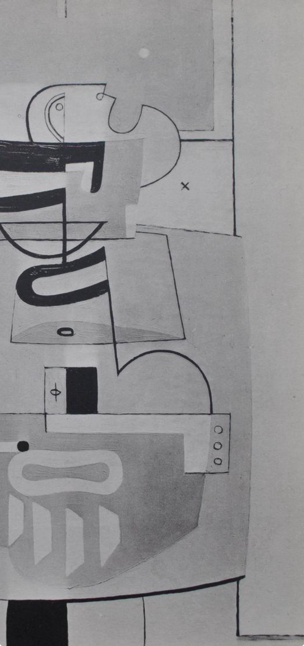 Le Corbusier, Komposition, Le Corbusier Œuvre Plastique (nach) im Angebot 3