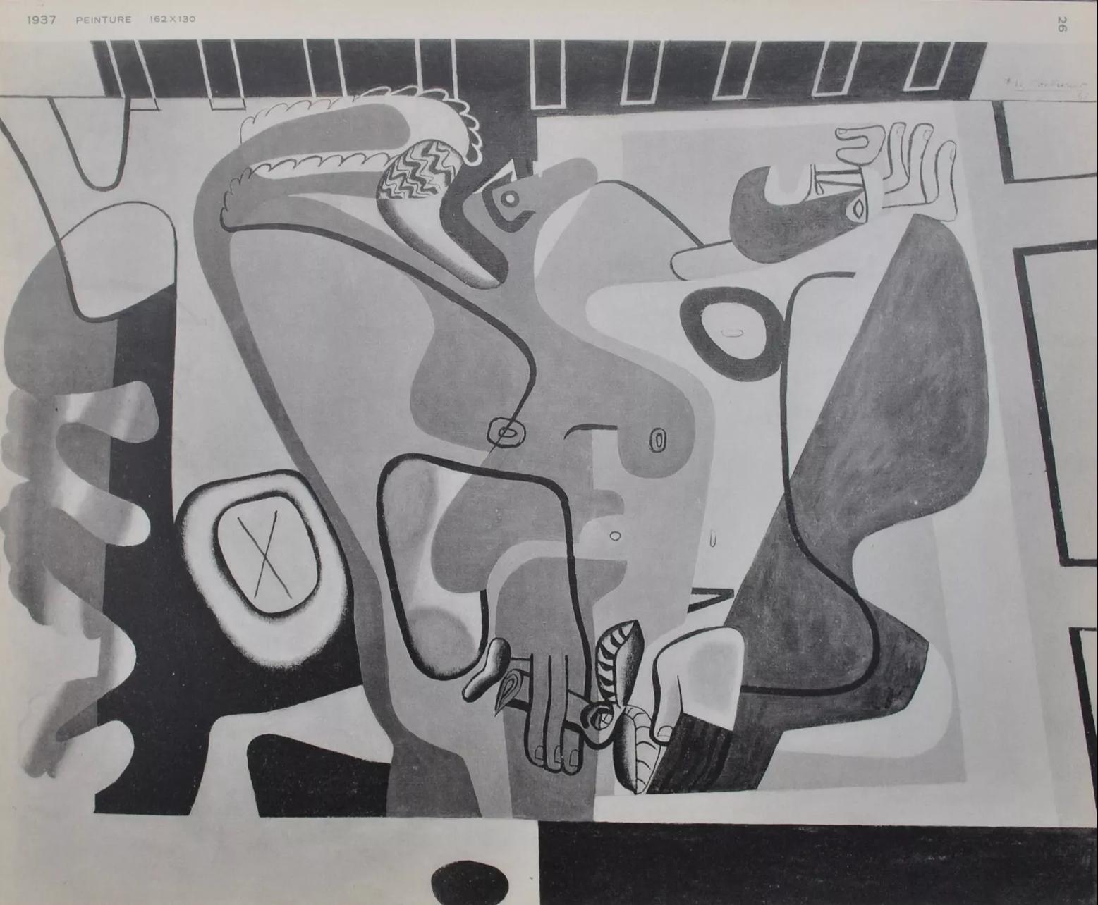 Le Corbusier, Komposition, Le Corbusier Œuvre Plastique (nach) im Angebot 6