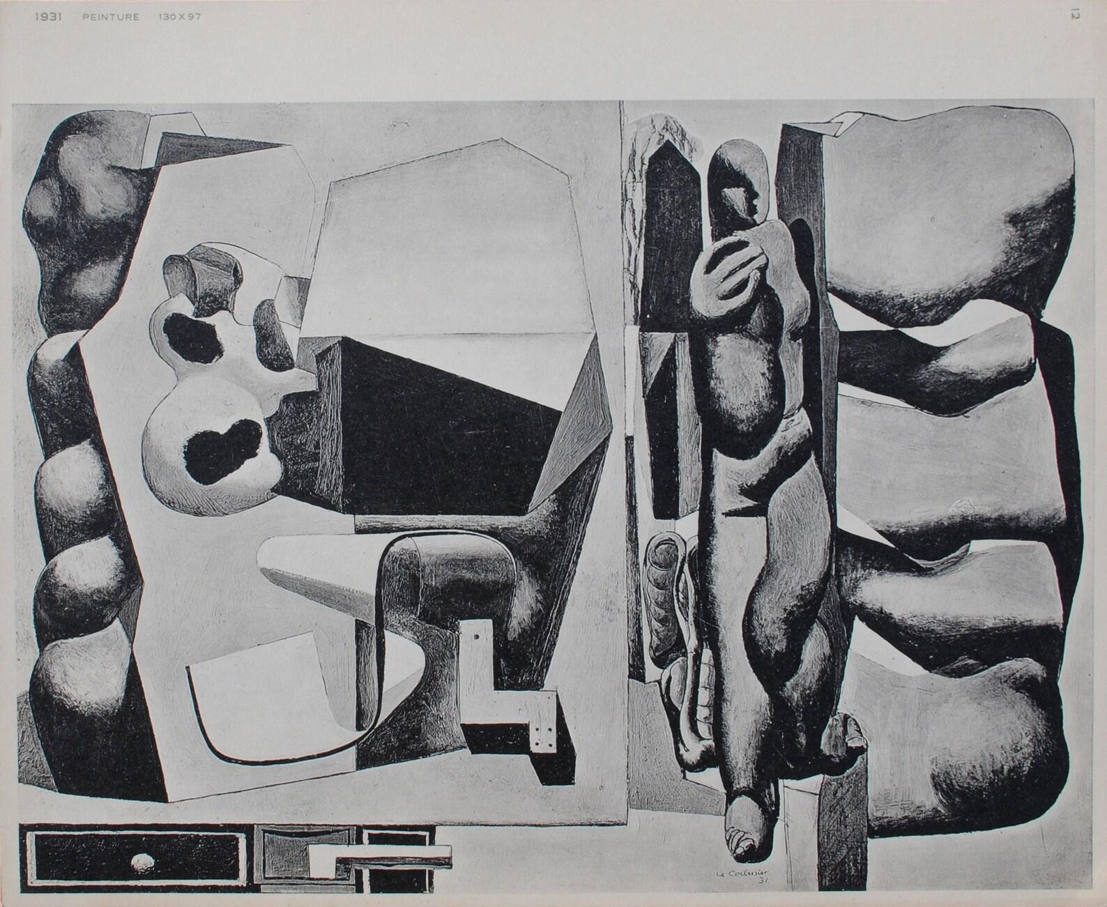 Le Corbusier, Composition, Le Corbusier Œuvre Plastique (after) For Sale 6
