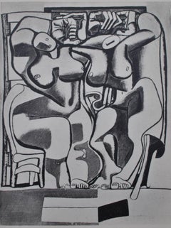 Vintage Le Corbusier, Composition, Le Corbusier Œuvre Plastique (after)