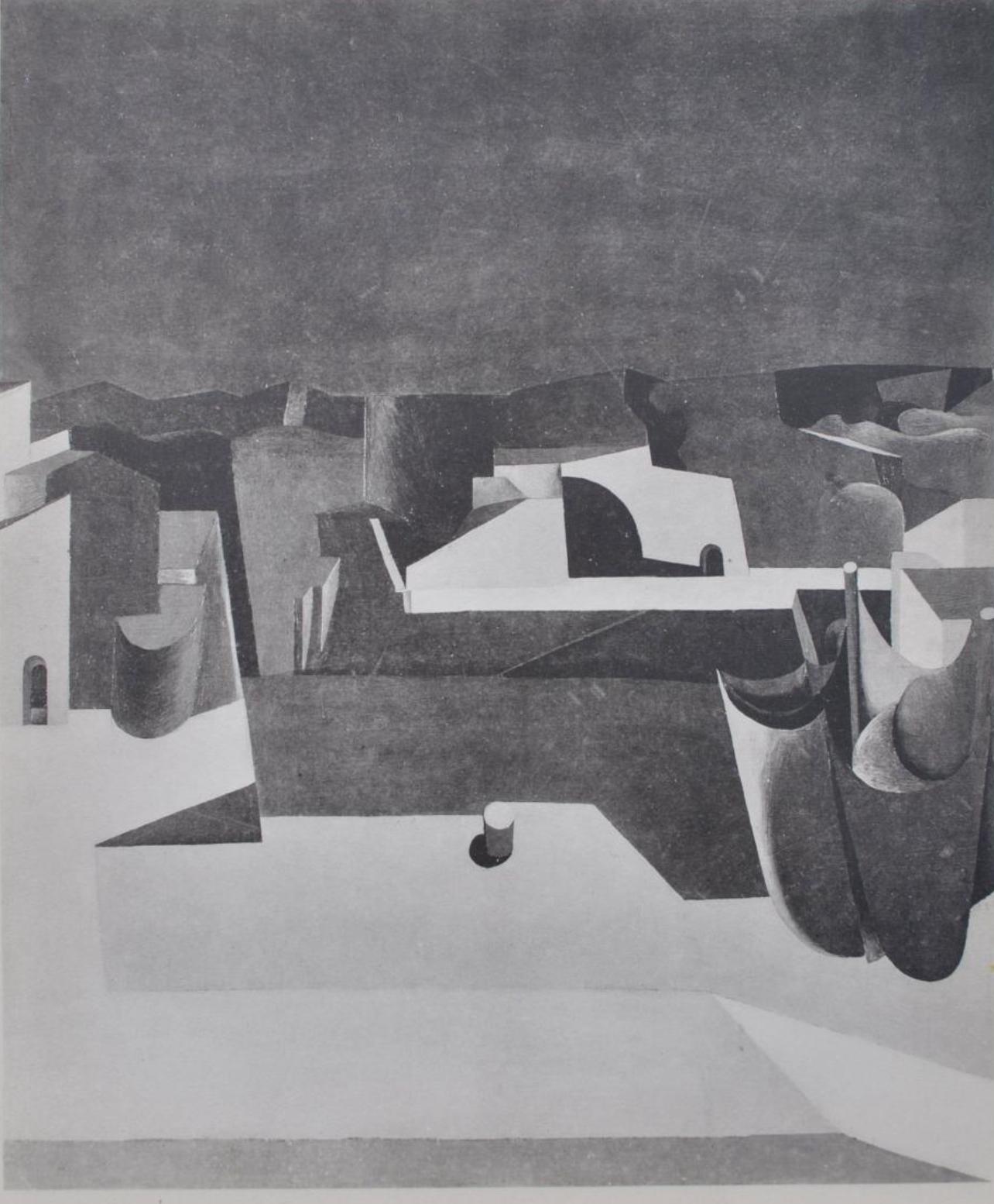 Lithograph on wove paper. Unsigned and unnumbered, as issued. Good Condition; never framed or matted. Notes: From the volume, Le Corbusier Œuvre Plastique, 1938. Published under the direction of Jean Badovici, Paris; printed by Éditions Albert