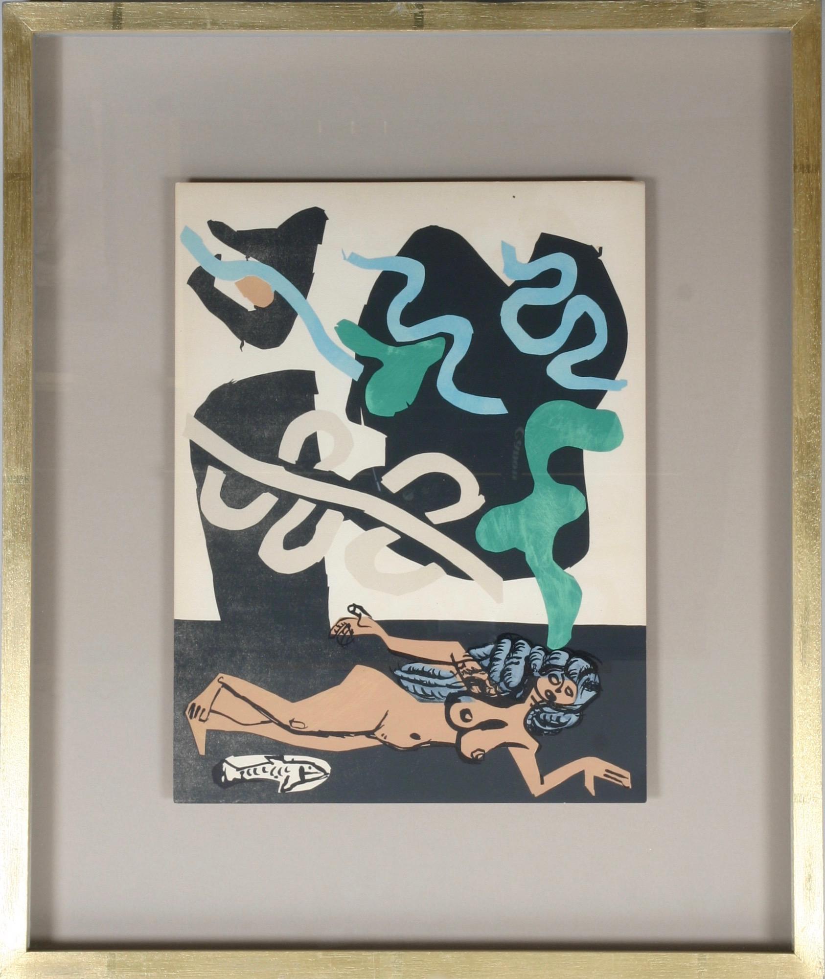 Le Corbusier: "Le Poème de L'Angle Droit". Original lithograph.