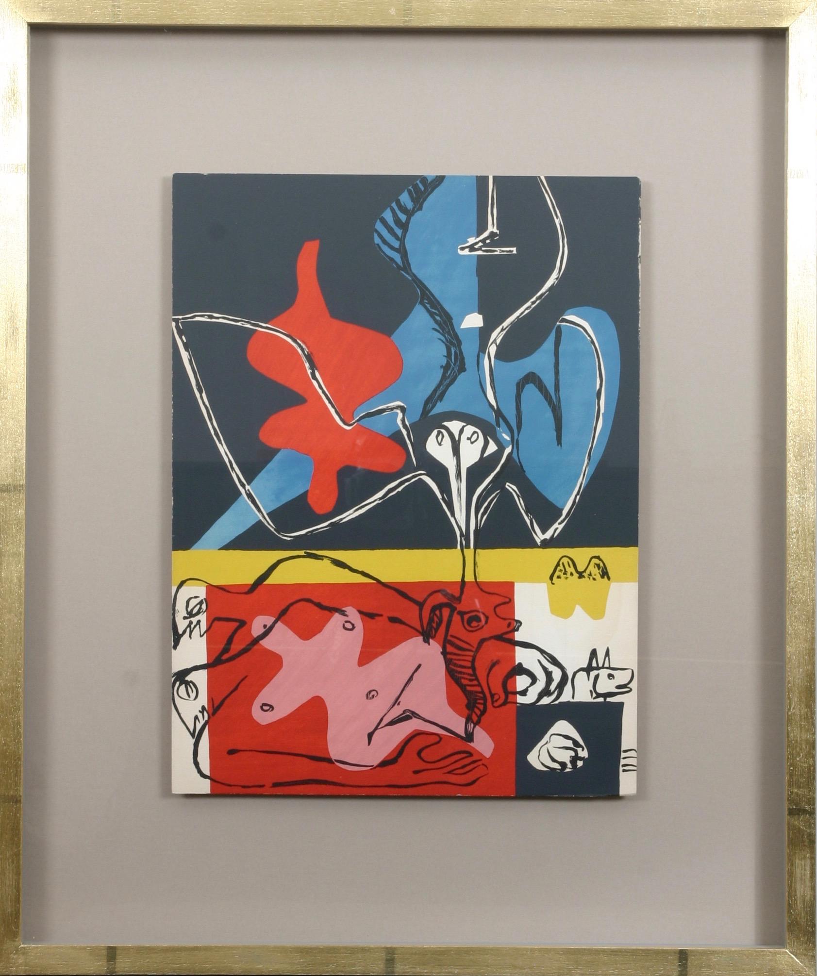 Le Corbusier: "Le Poème de L'Angle Droit". Litografia originale.