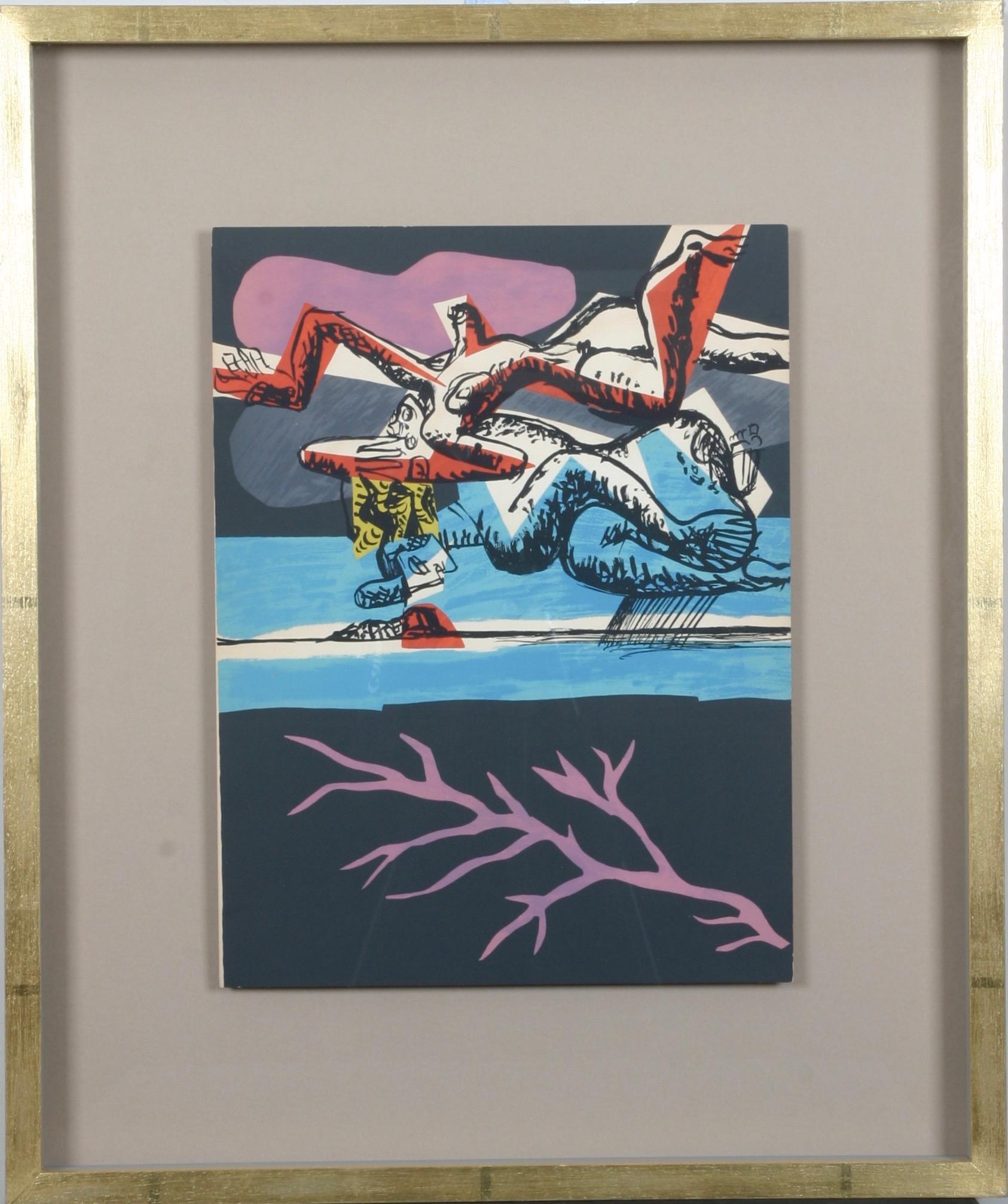 Le Corbusier: "Le Poème de L'Angle Droit". Litografia originale.