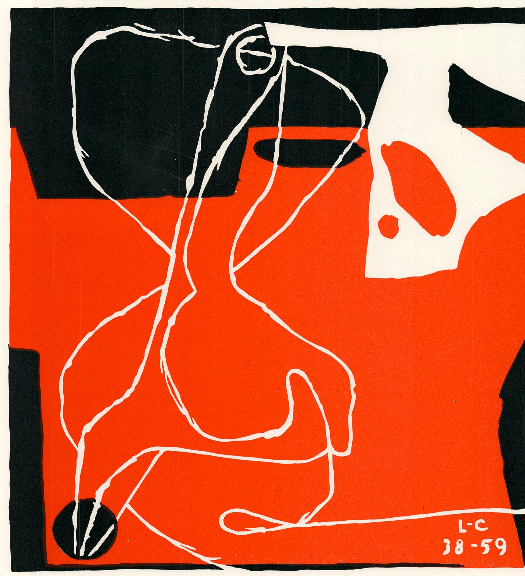 LE CORBUSIER 'Les dés sont jetés' 1971 For Sale 2